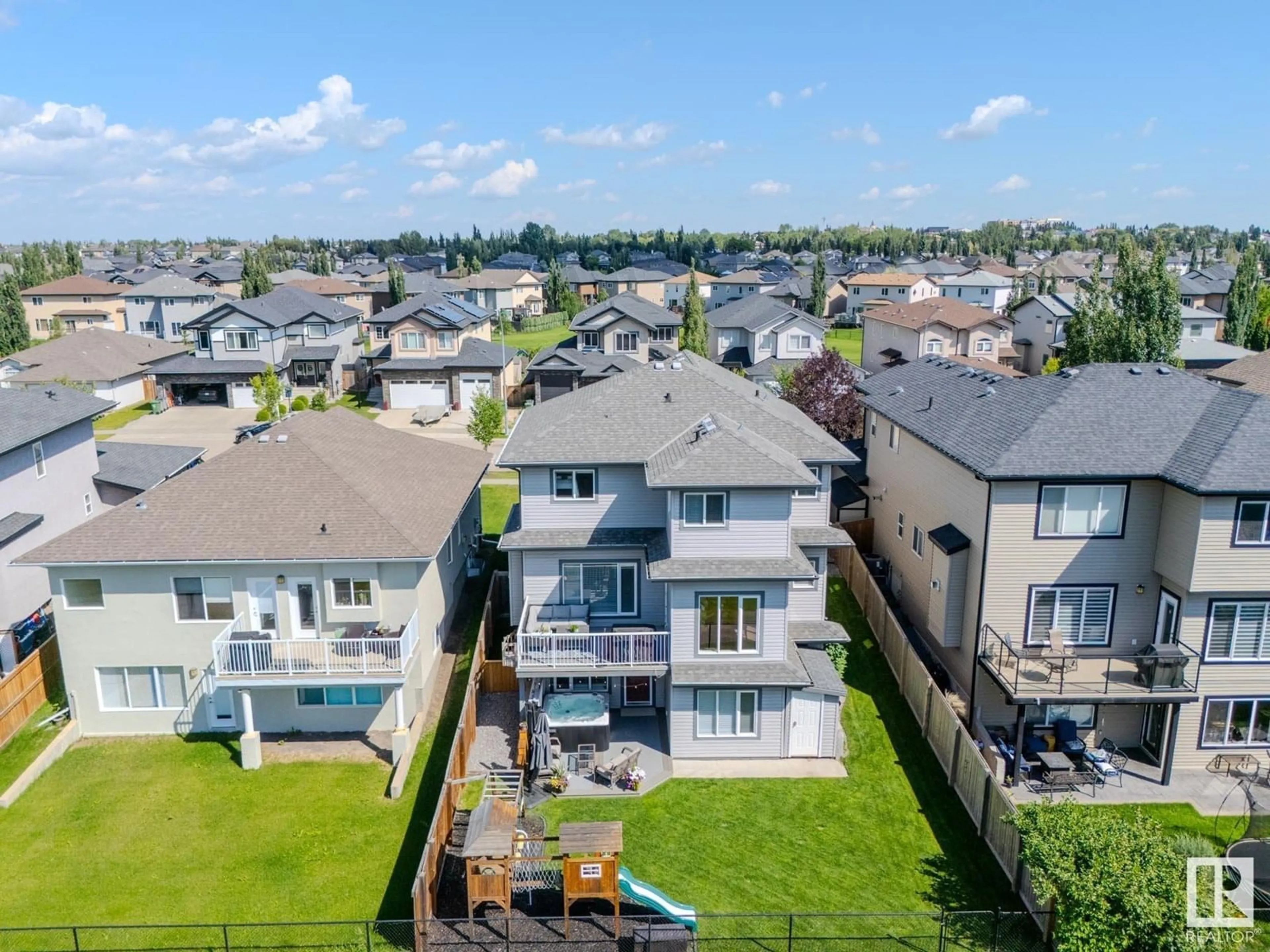 A pic from outside/outdoor area/front of a property/back of a property/a pic from drone, unknown for 5420 64 ST, Beaumont Alberta T4X0H2