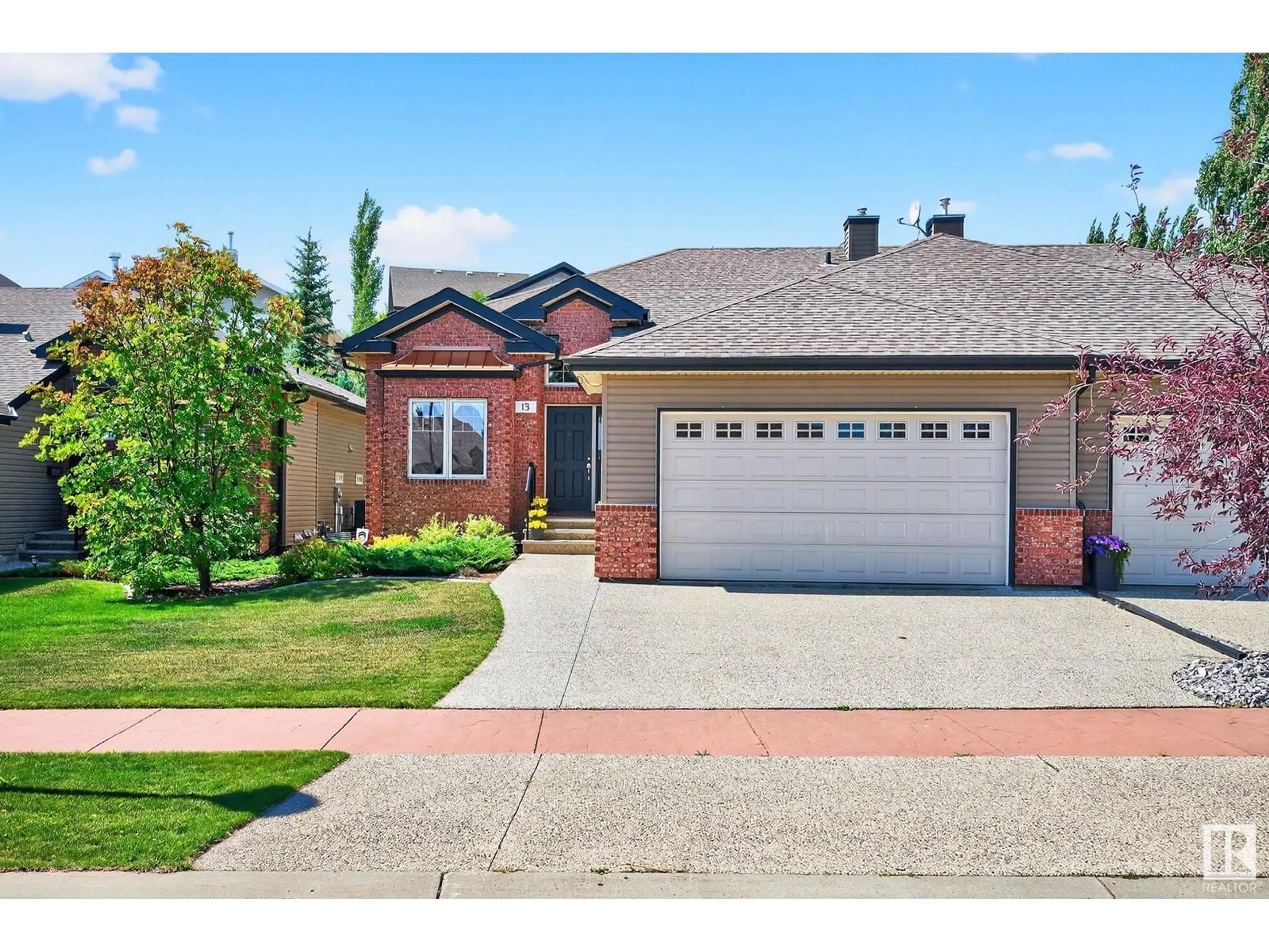 Home with brick exterior material, street for 13 OAKCREST TC, St. Albert Alberta T8N3L1