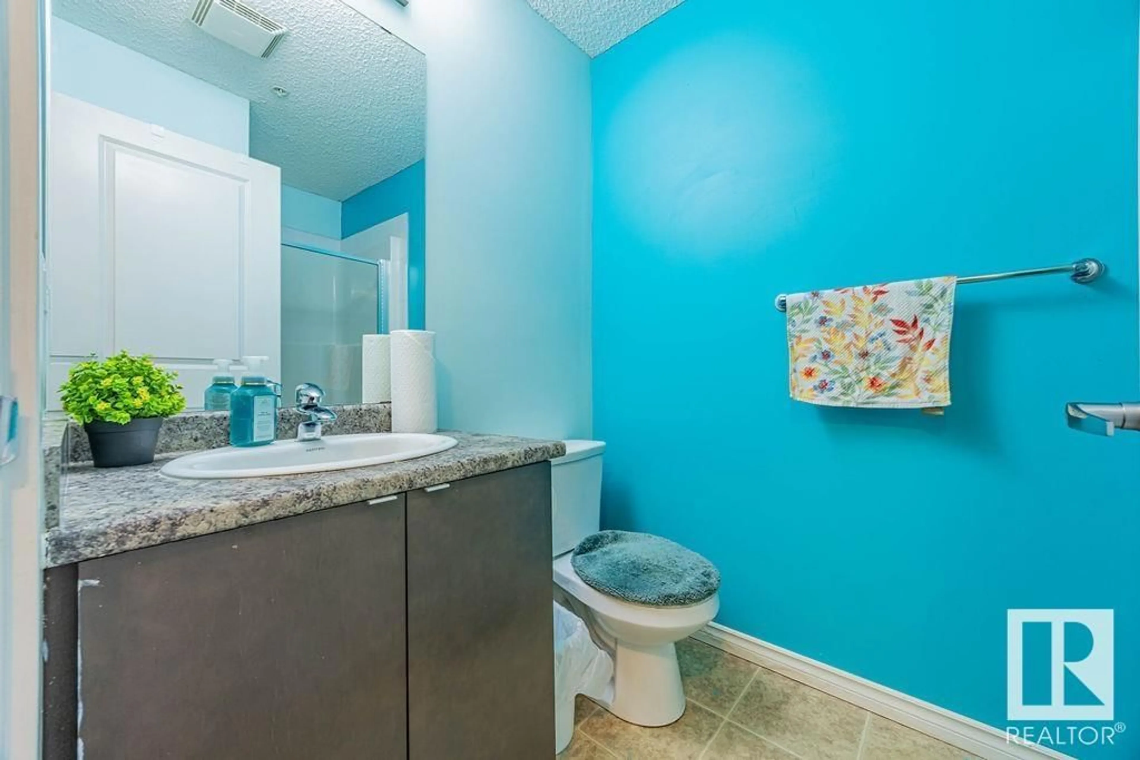 Standard bathroom, ceramic/tile floor for #114 - 340 WINDERMERE RD, Edmonton Alberta T6W2P2
