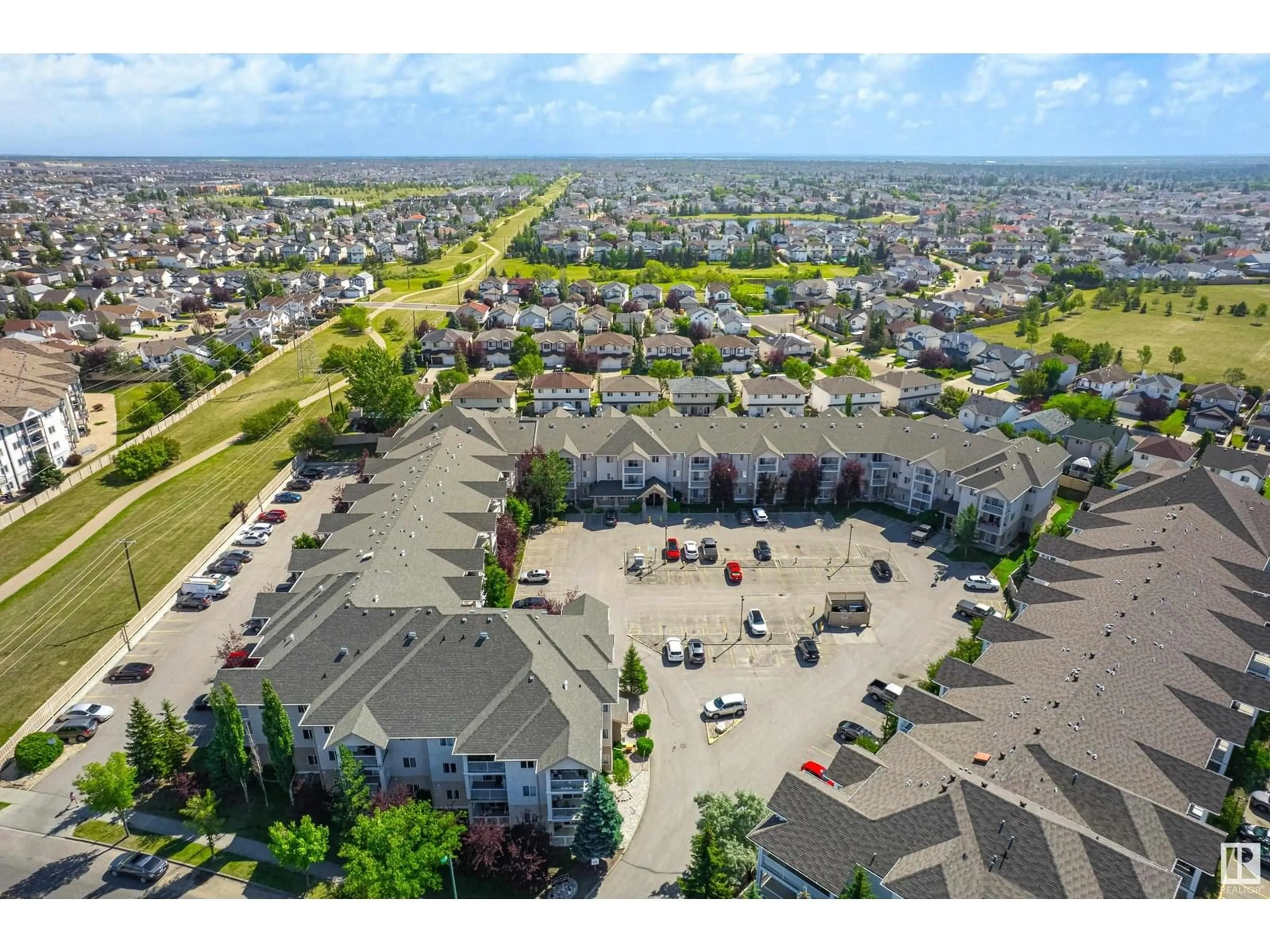 A pic from outside/outdoor area/front of a property/back of a property/a pic from drone, unknown for #339 - 16221 95 ST NW, Edmonton Alberta T5Z3V3