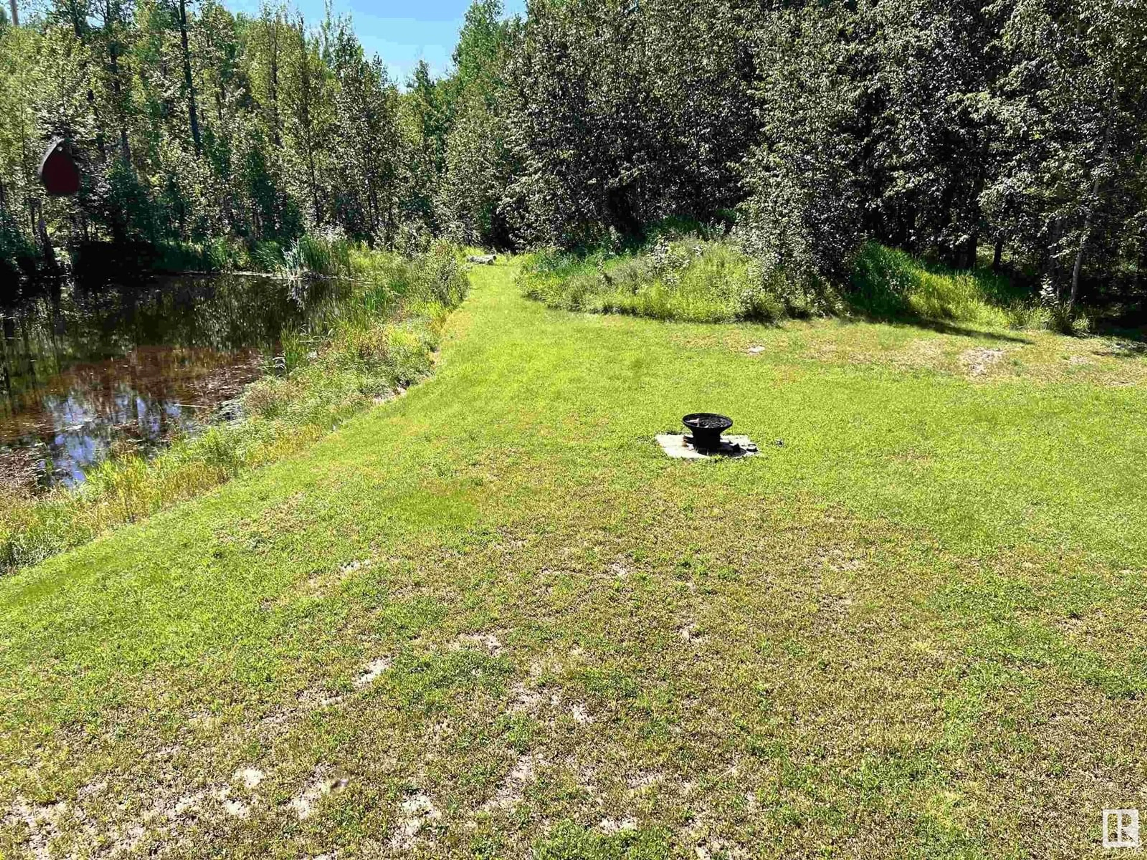A pic from outside/outdoor area/front of a property/back of a property/a pic from drone, water/lake/river/ocean view for 8409 TWP RD 493, Rural Brazeau County Alberta T7A1R4