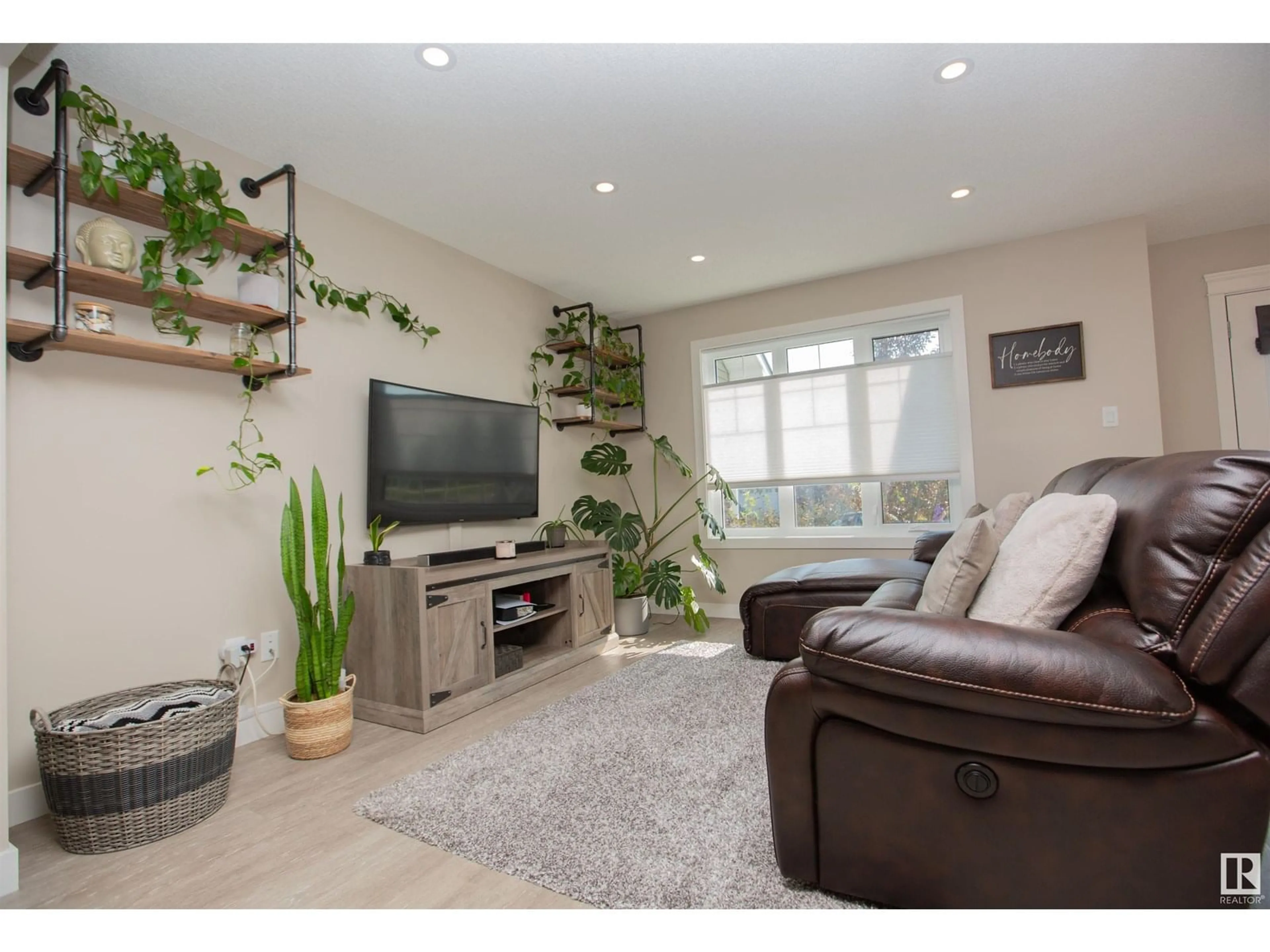 Living room with furniture, unknown for 5710 65 ST, Beaumont Alberta T4X2A4