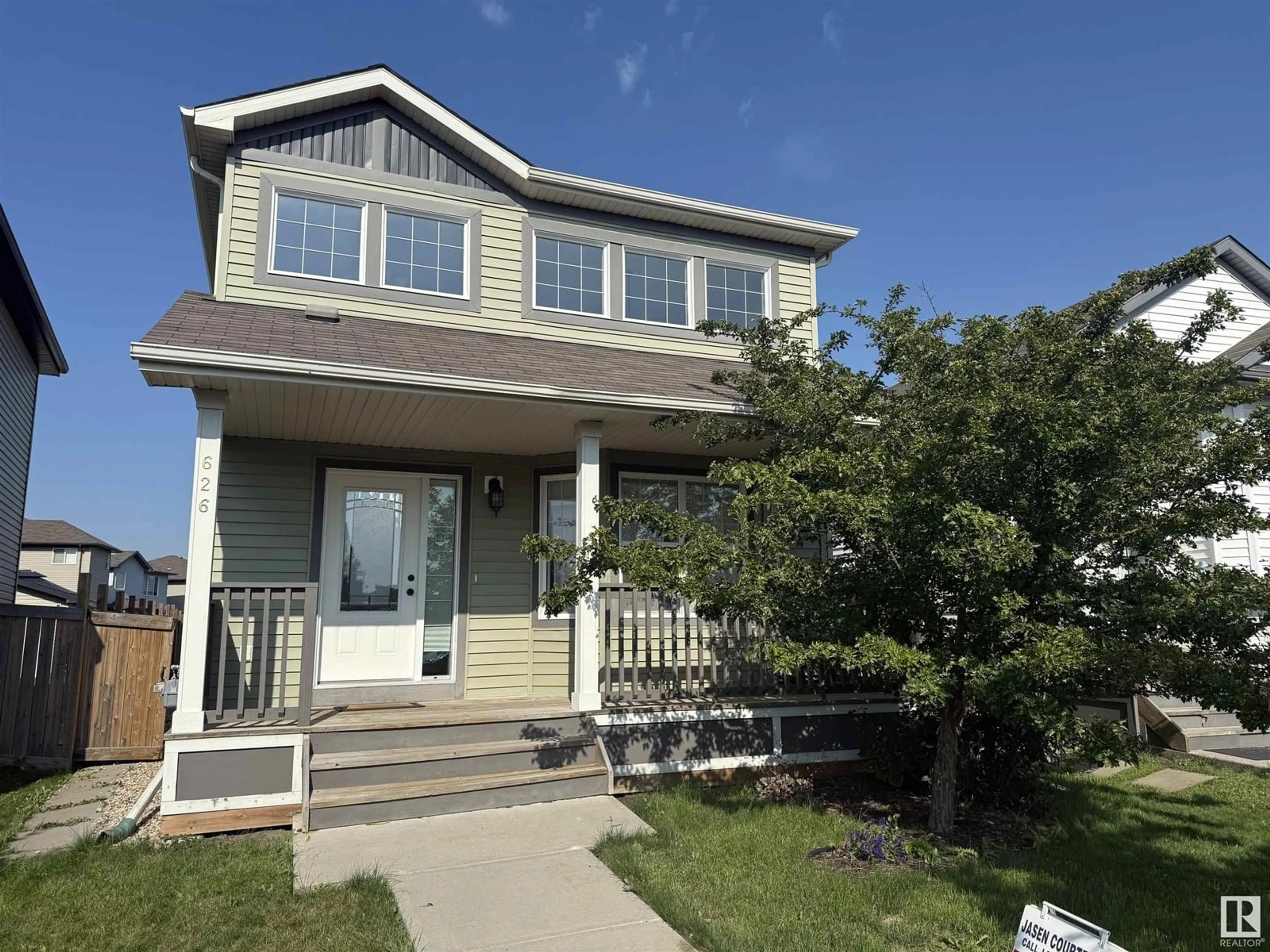 Home with vinyl exterior material, street for SW - 626 178A ST, Edmonton Alberta T6W2L5