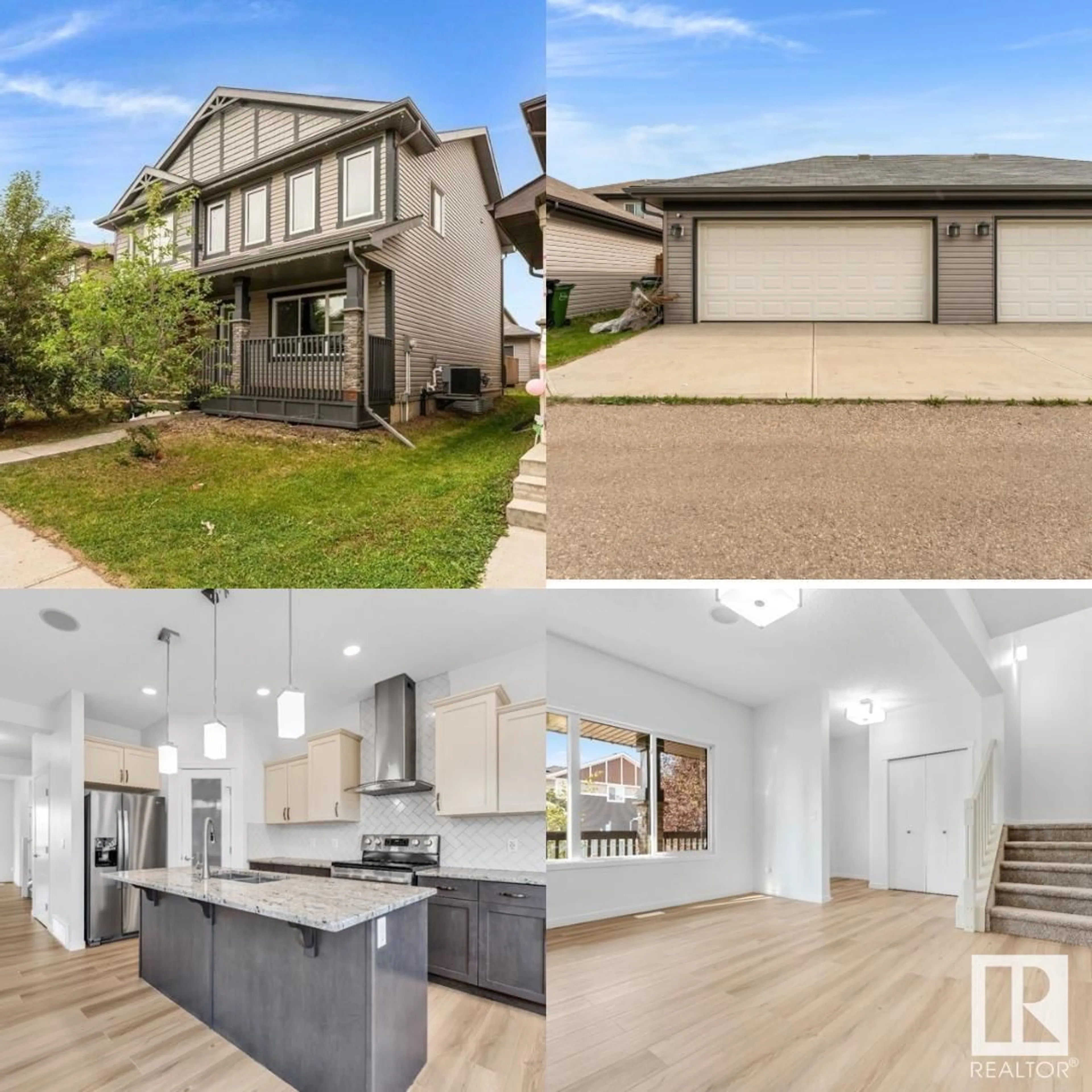 Home with vinyl exterior material, street for 2344 GLENRIDDING BLVD, Edmonton Alberta T6W3K6