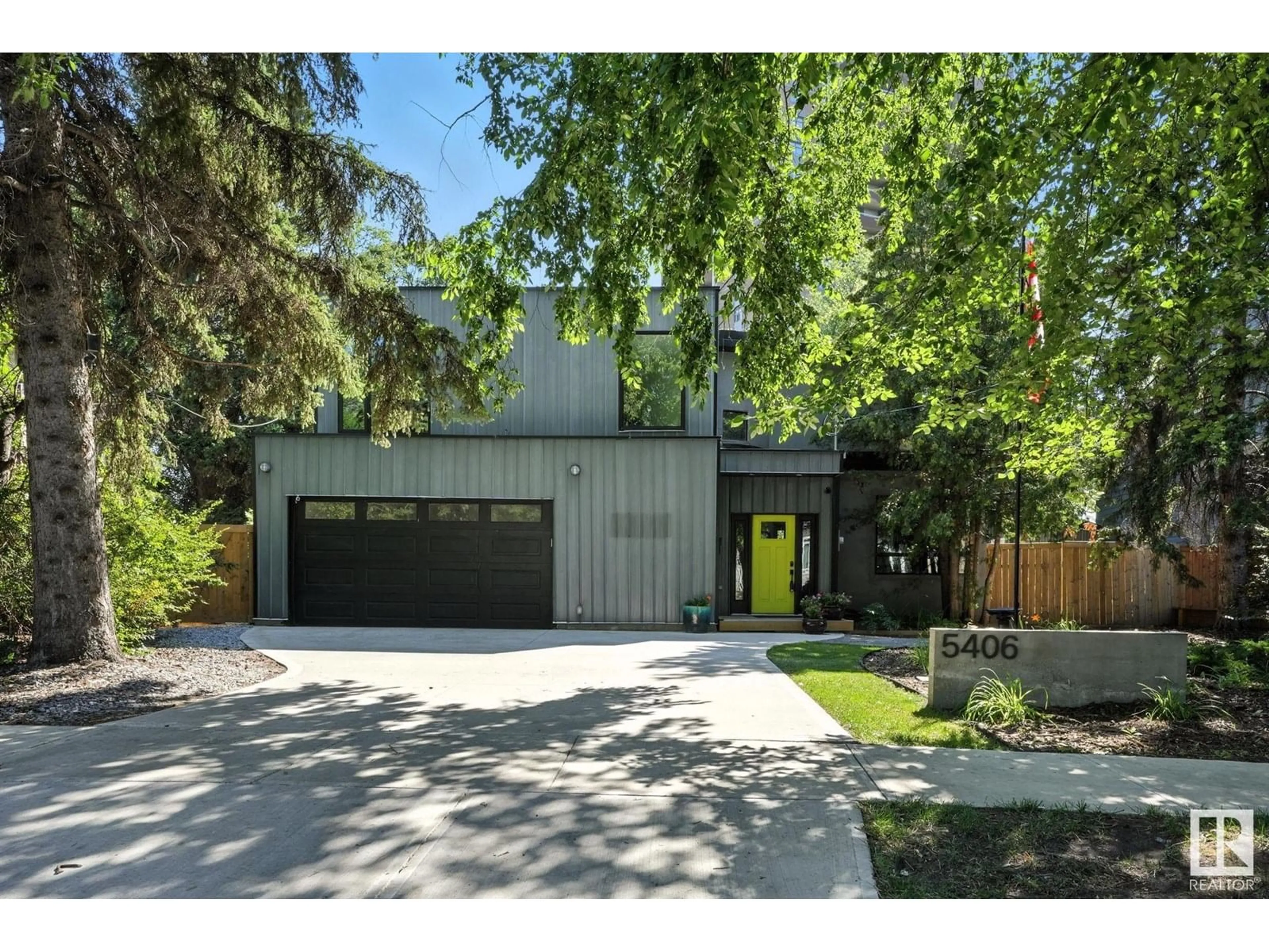 Home with brick exterior material, street for NW - 5406 110 ST, Edmonton Alberta T6H3E1