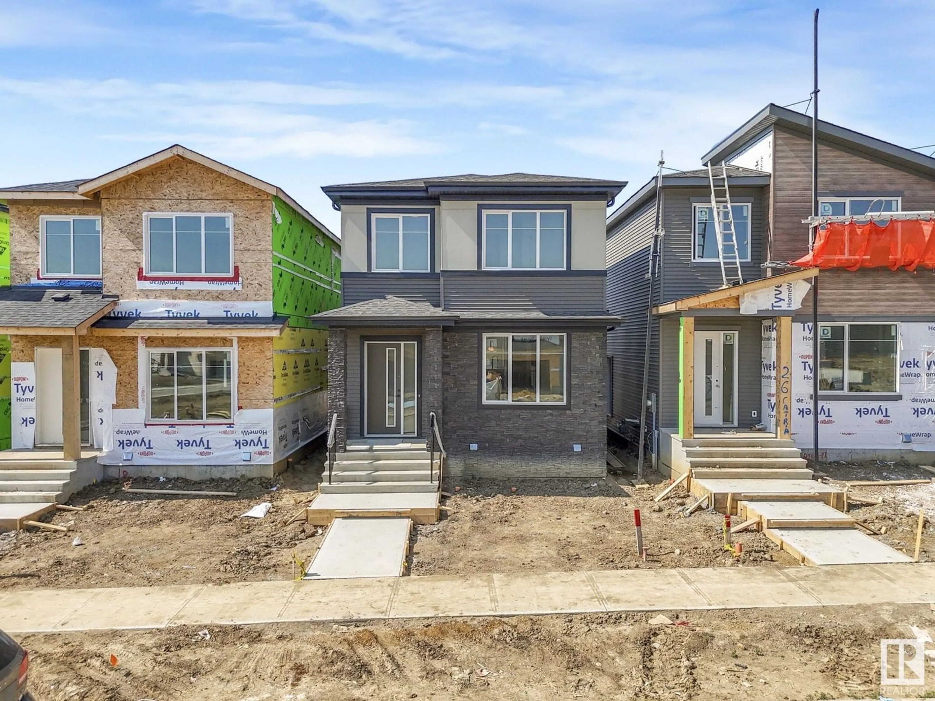 Home with brick exterior material, street for 22 CATRIA POINT, Sherwood Park Alberta T8H3A9
