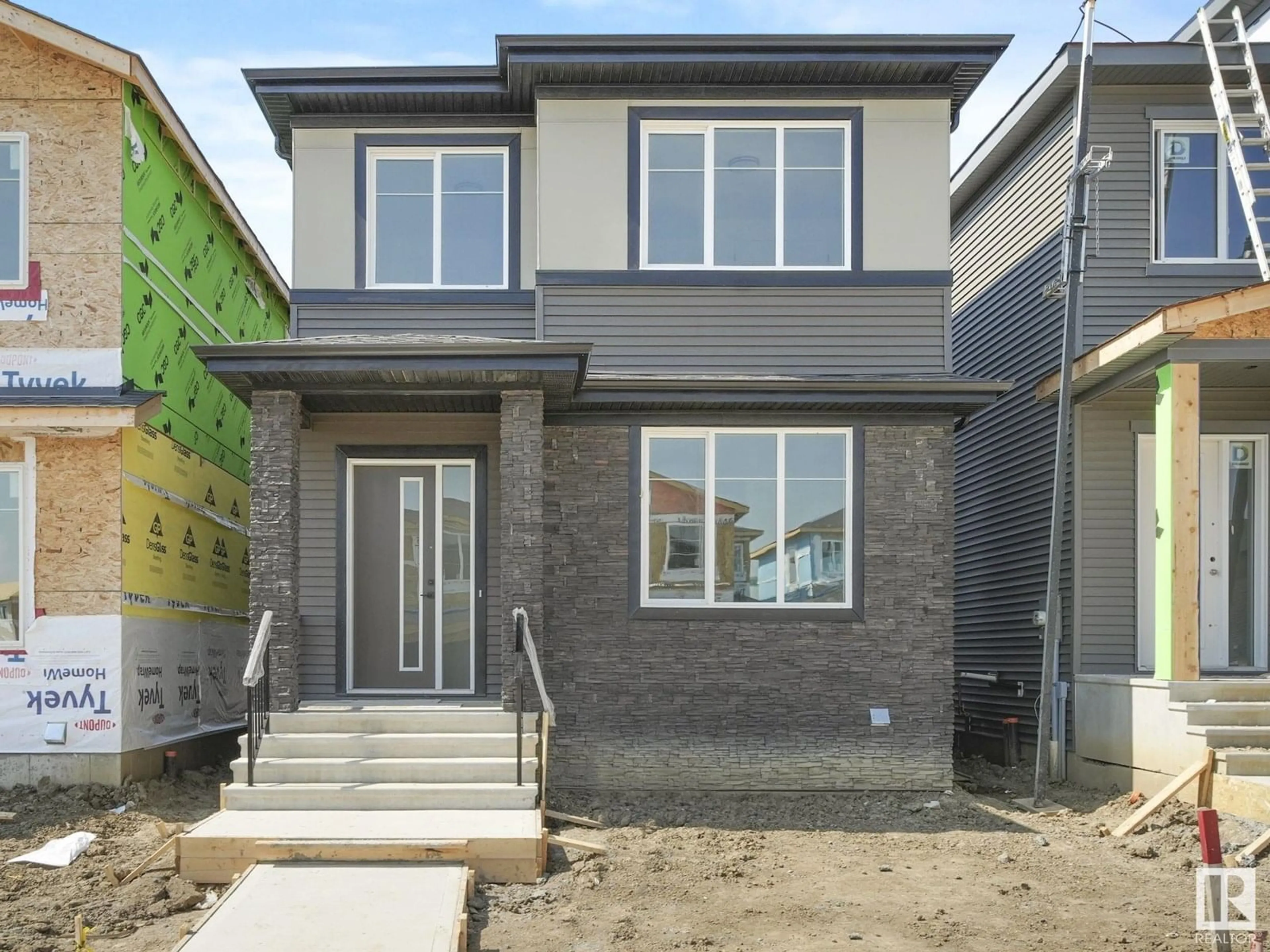 Home with brick exterior material, street for 22 CATRIA POINT, Sherwood Park Alberta T8H3A9