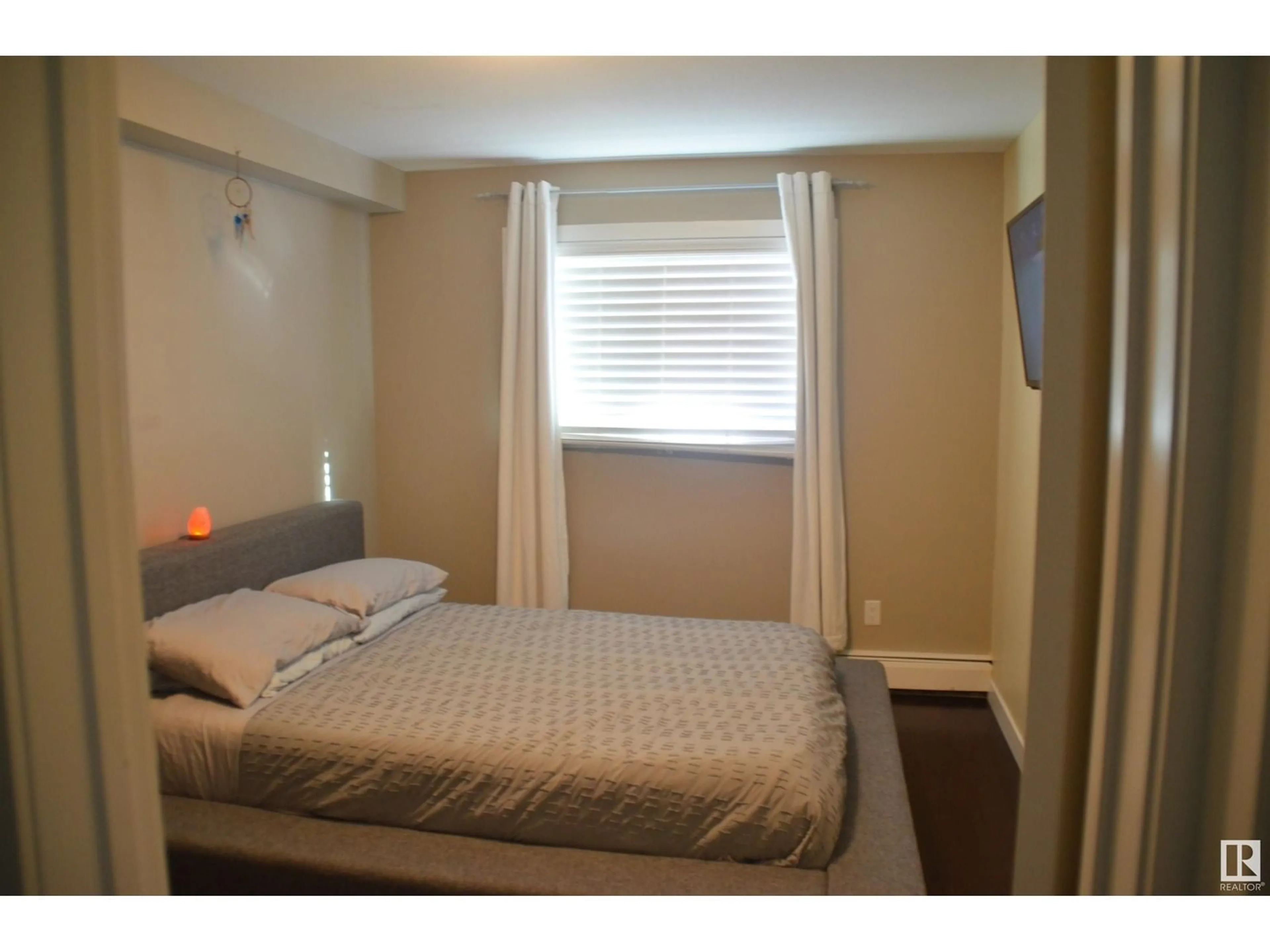 Bedroom with bed, unknown for #301 - 11325 103 AV, Edmonton Alberta T5K0S3