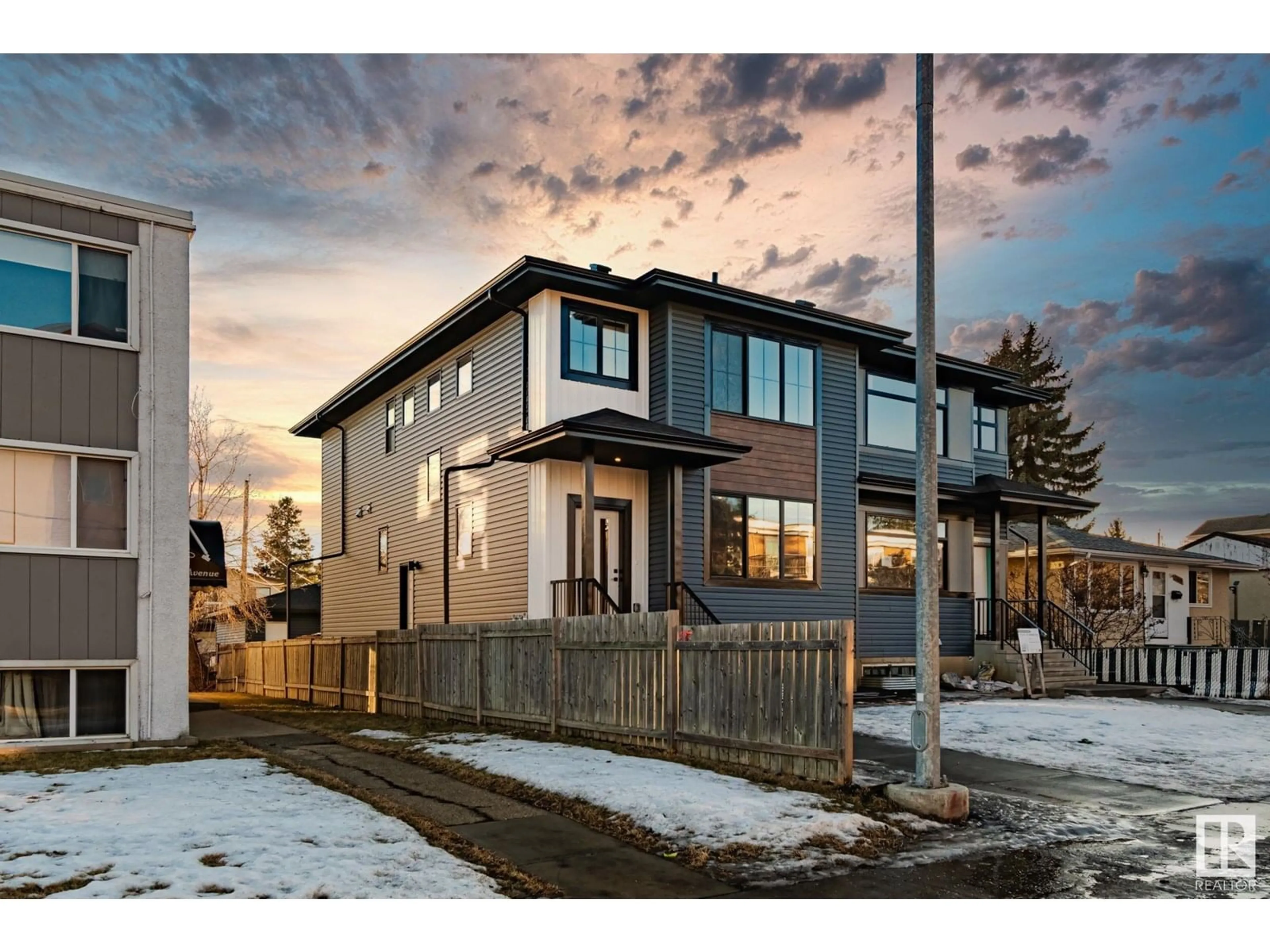 Home with brick exterior material, street for NW - 12715 114 ST, Edmonton Alberta T5E5C6