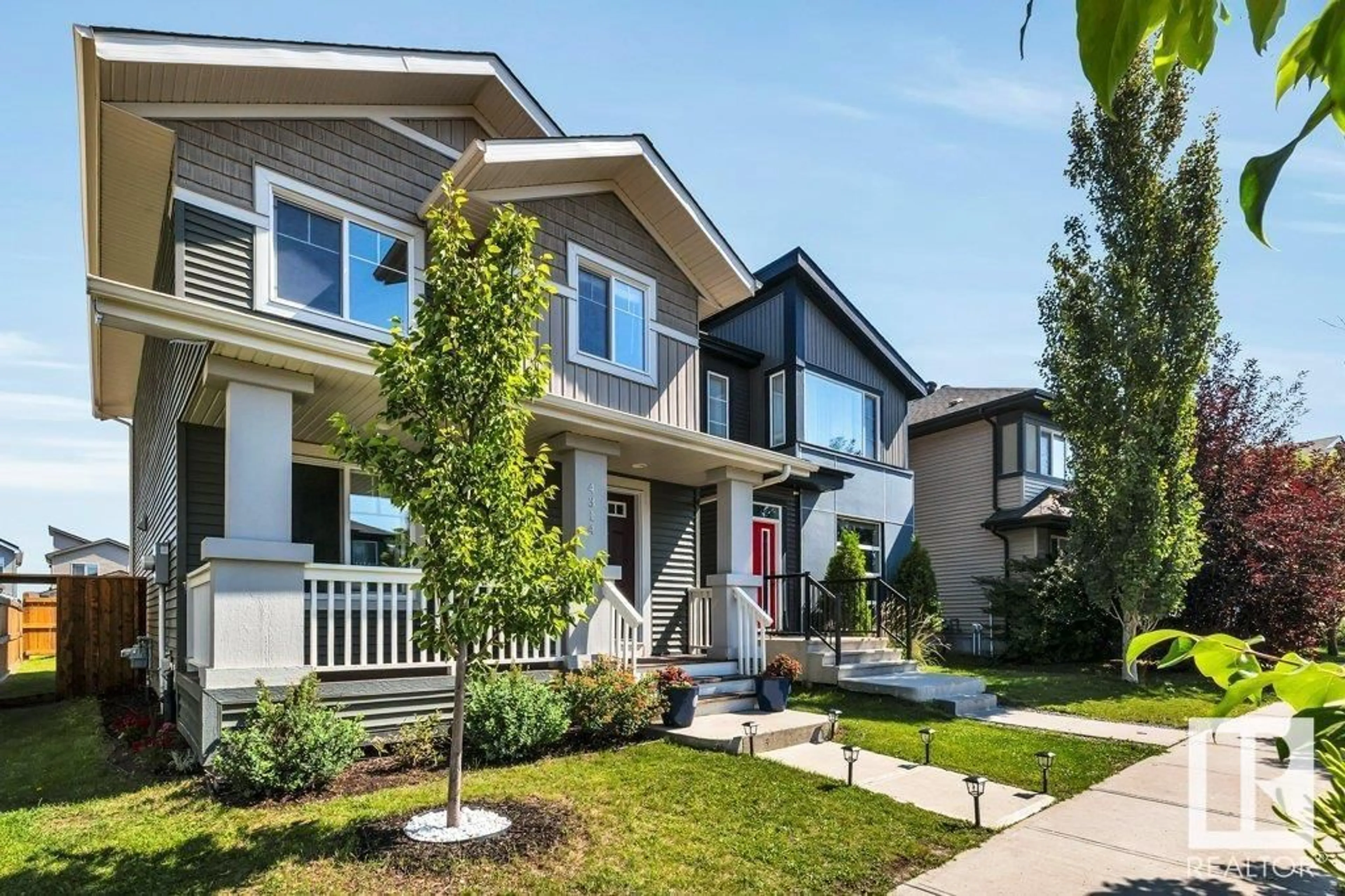 Home with vinyl exterior material, street for LI SW - 4314 PROWSE LINK, Edmonton Alberta T6W3A7
