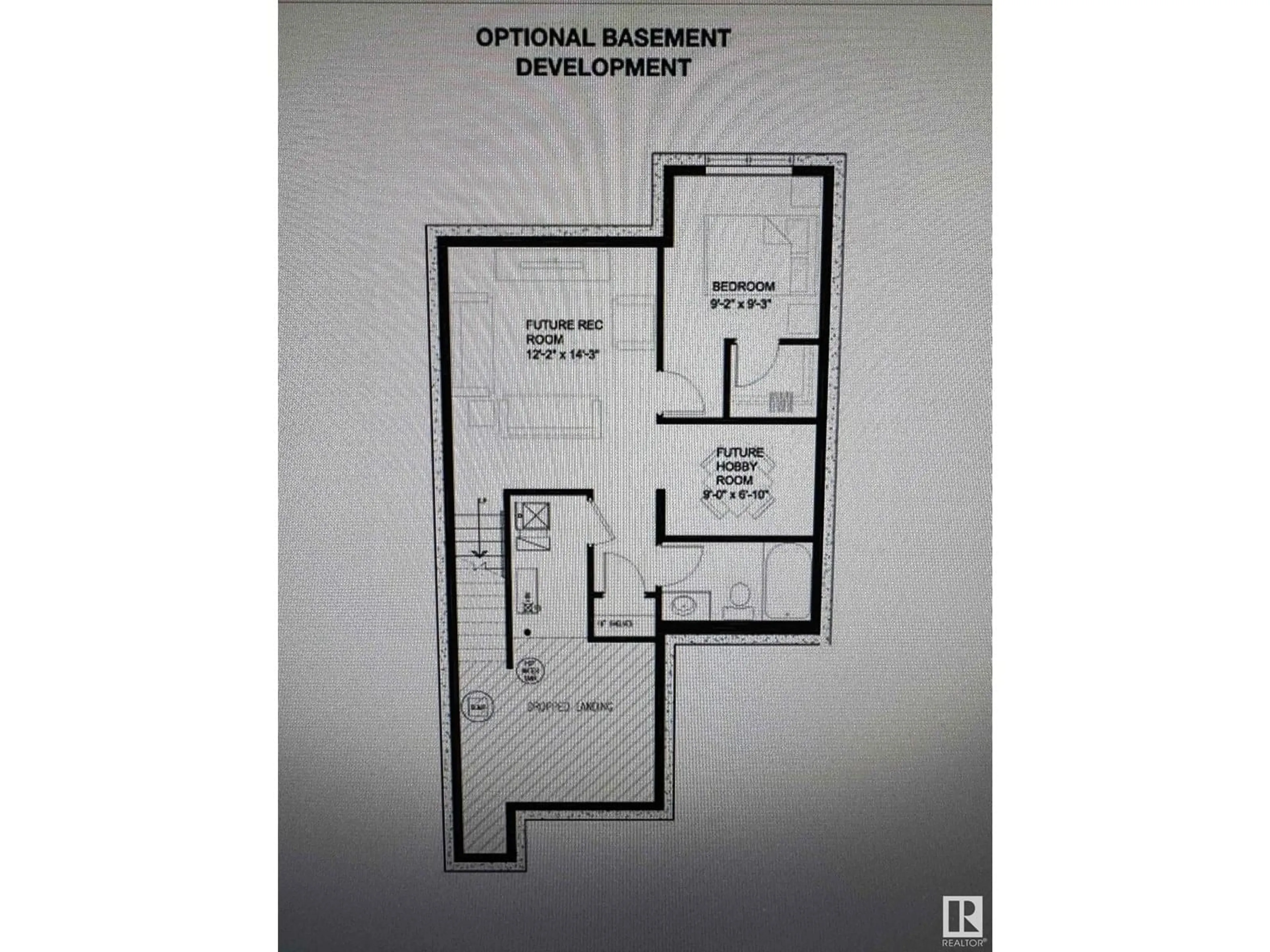Floor plan for 7135 EDGEMONT WY, Edmonton Alberta T6M1K1