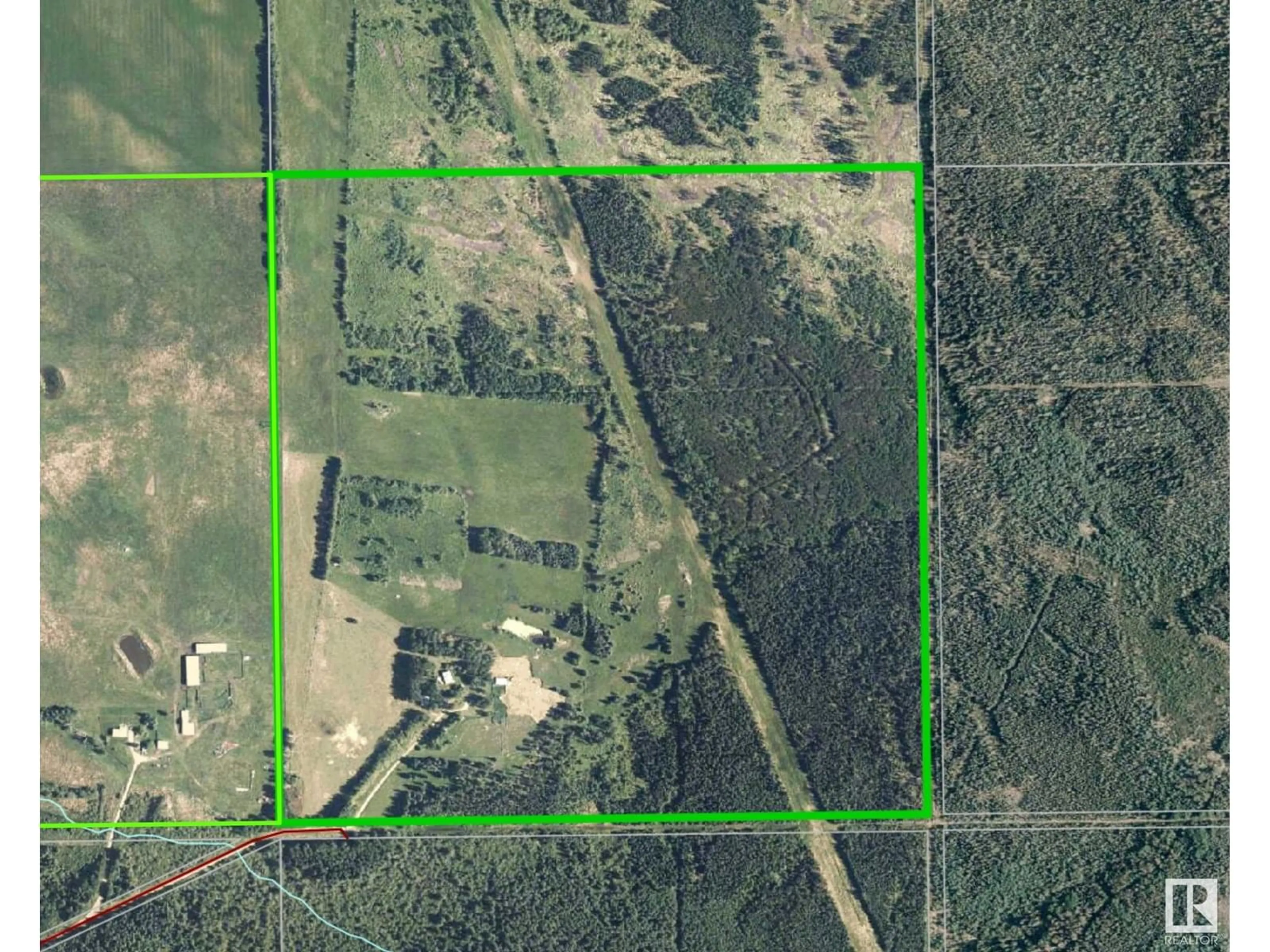 A pic from outside/outdoor area/front of a property/back of a property/a pic from drone, unknown for 11038 TWP RD 652, Rural Lesser Slave River M.D. Alberta T0G0Y0