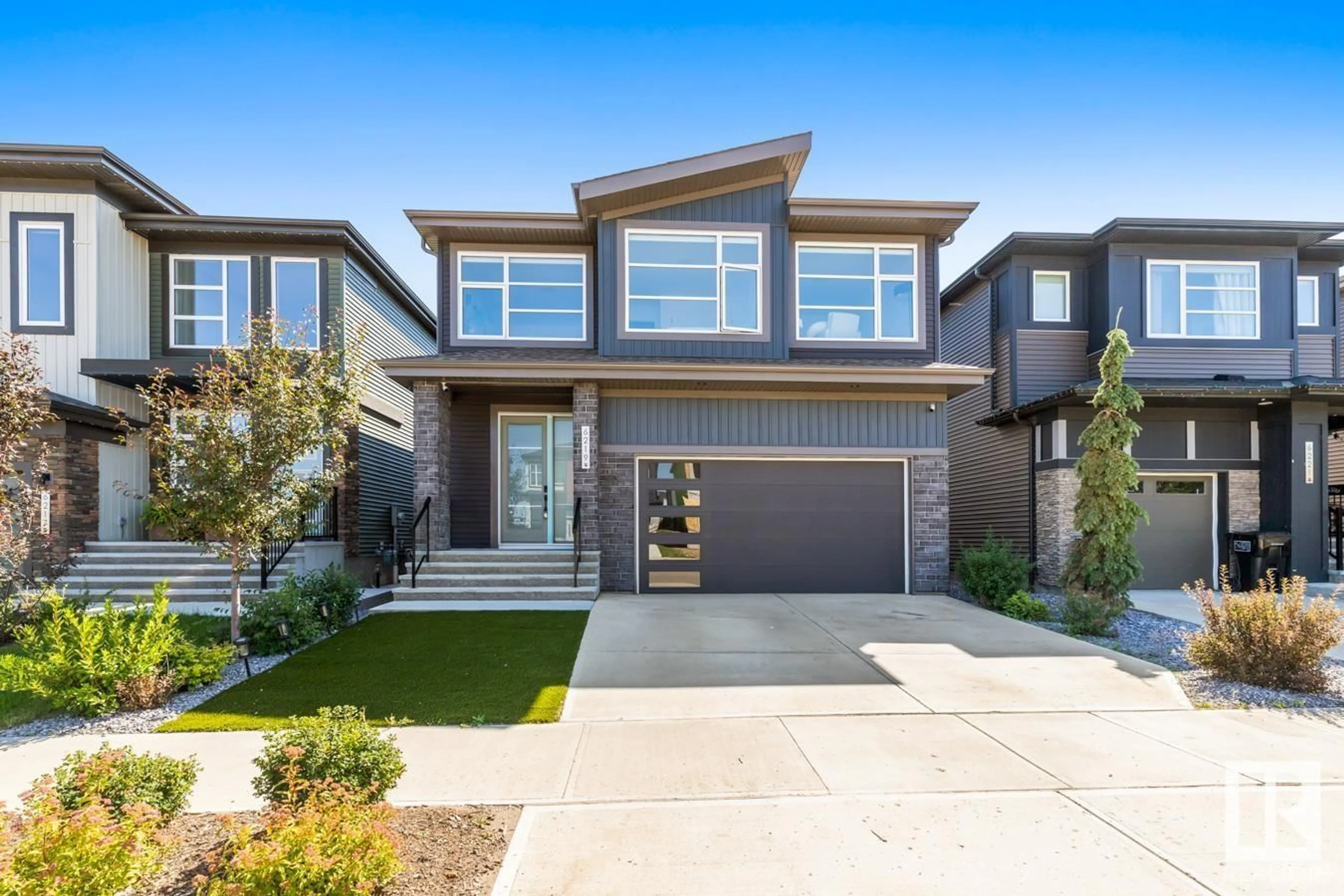 Home with brick exterior material, street for SW - 6219 KING VISTA VS, Edmonton Alberta T6W3Z8