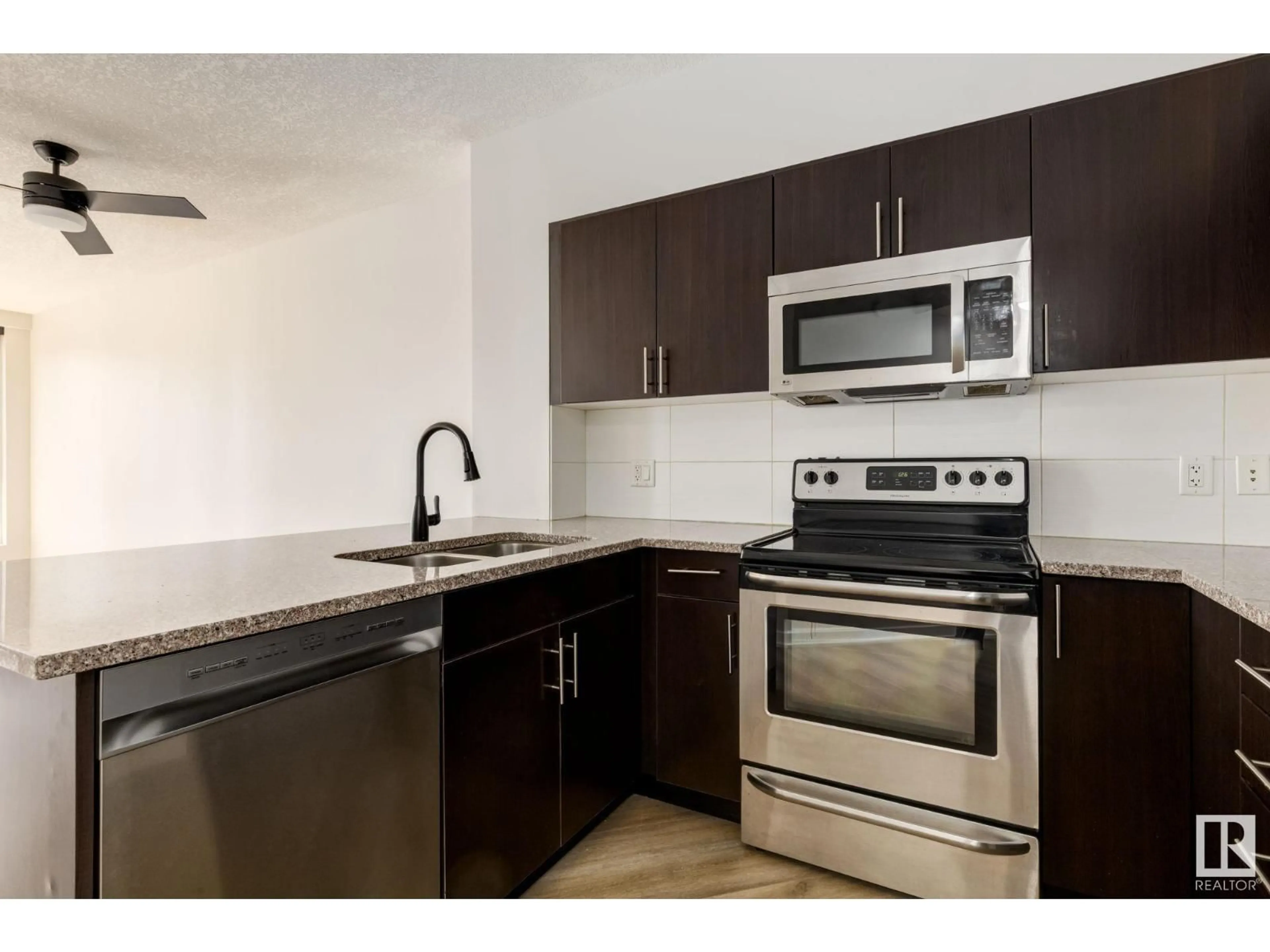 Standard kitchen, unknown for #2303 - 10152 104 ST, Edmonton Alberta T5J0B6