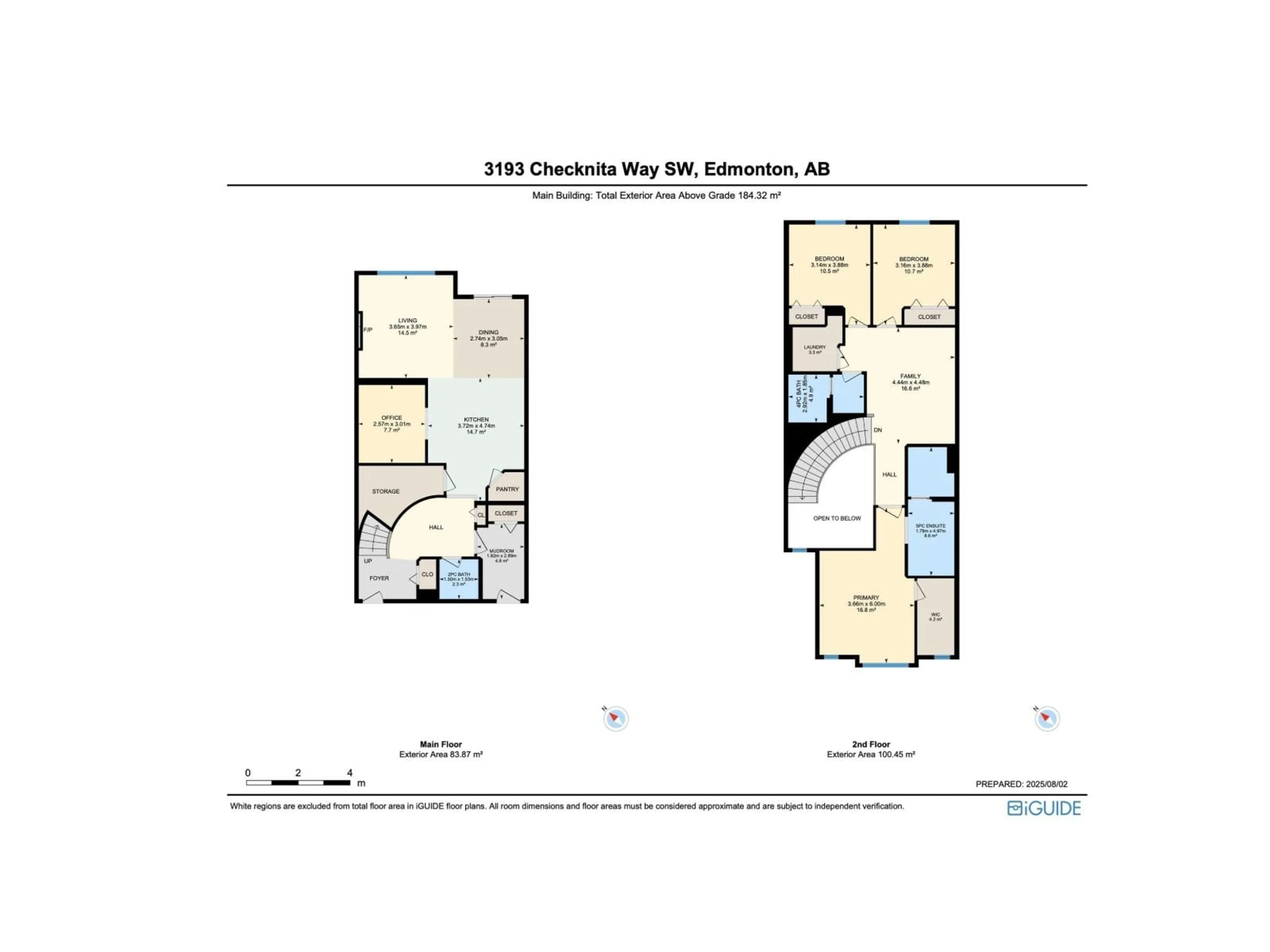 Floor plan for 3193 CHECKNITA WY, Edmonton Alberta T6W4W7