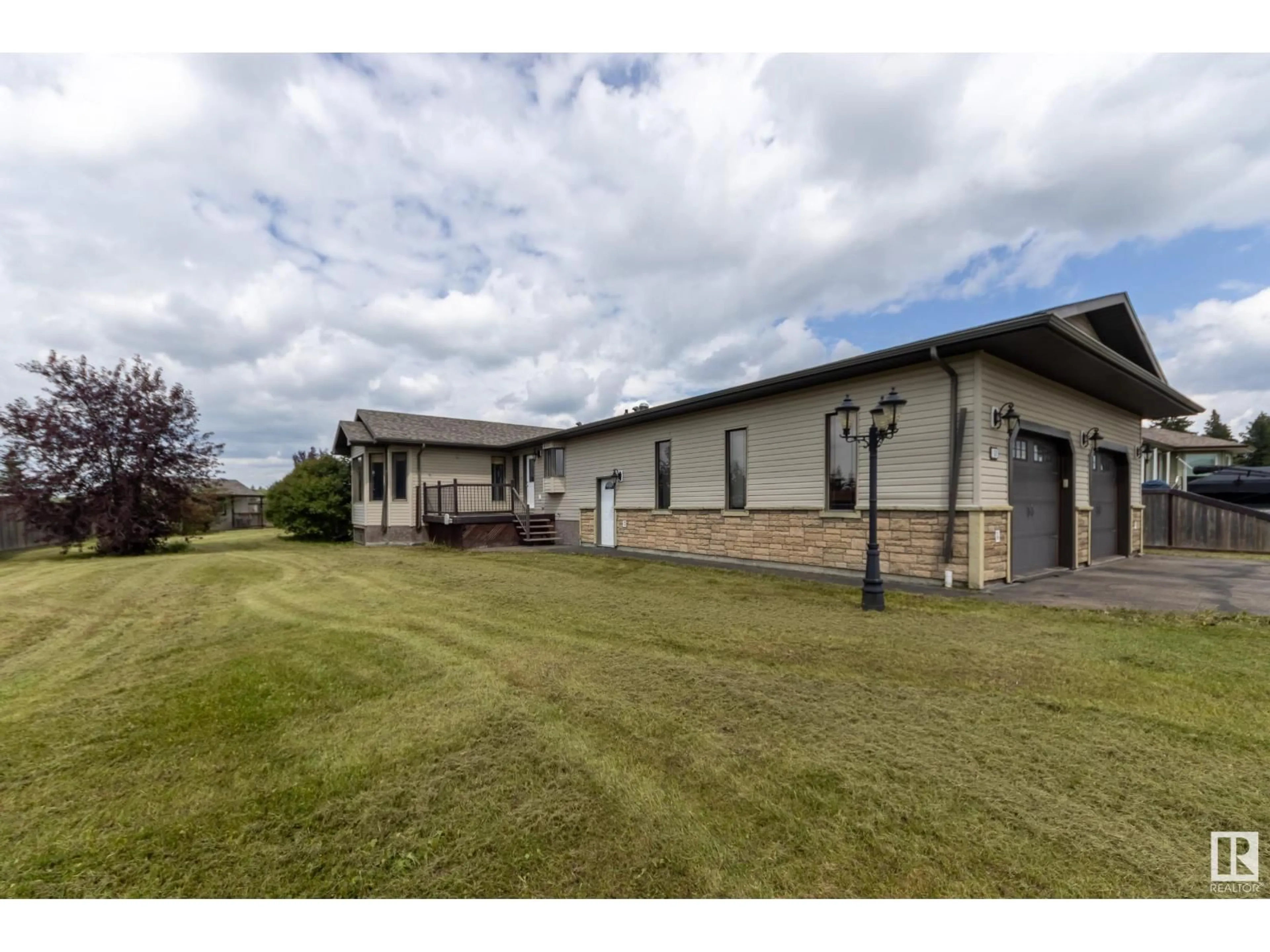 A pic from outside/outdoor area/front of a property/back of a property/a pic from drone, building for 12 FALCON DRIVE, New Sarepta Alberta T0B3M0