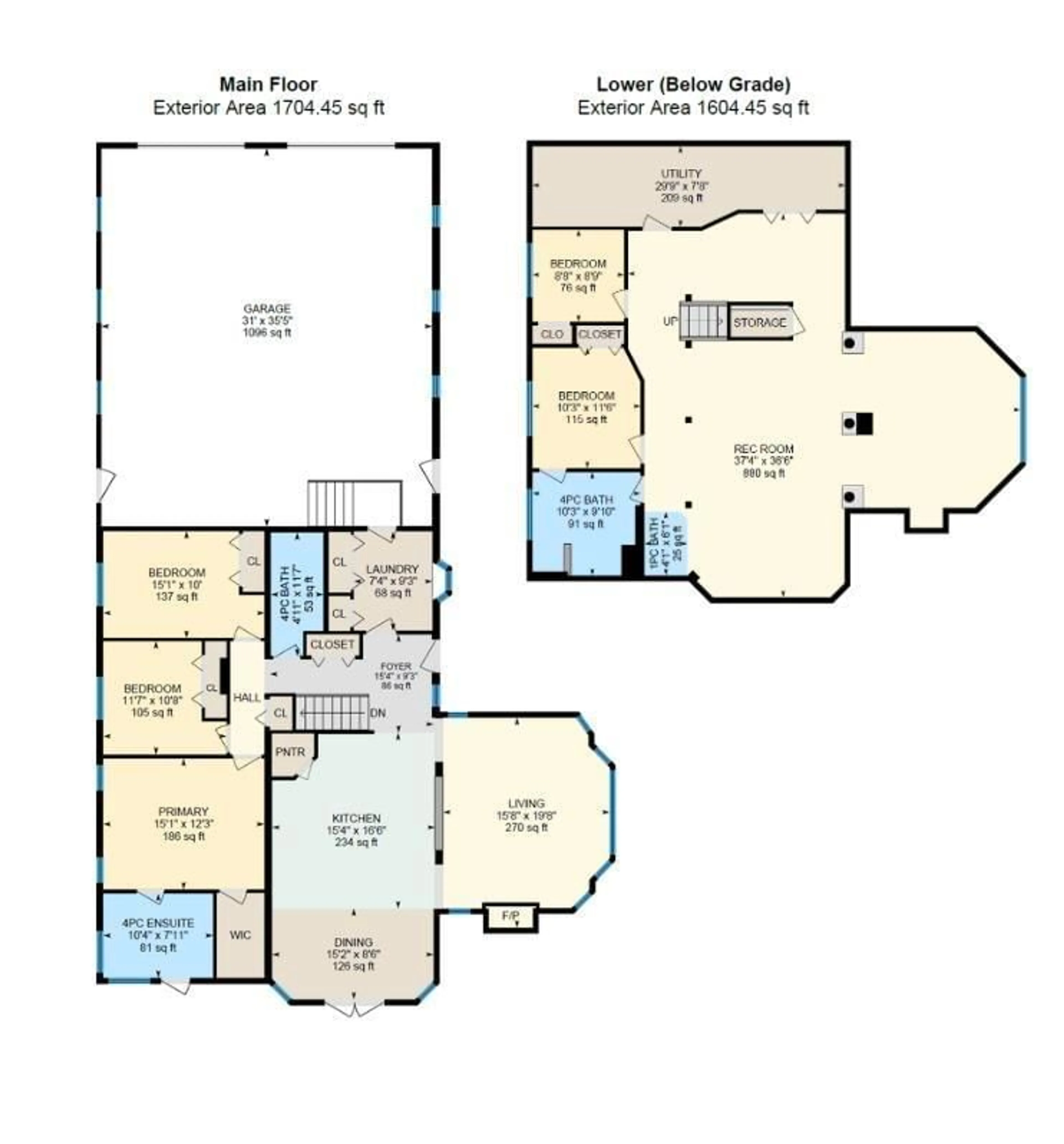 Floor plan for 12 FALCON DRIVE, New Sarepta Alberta T0B3M0