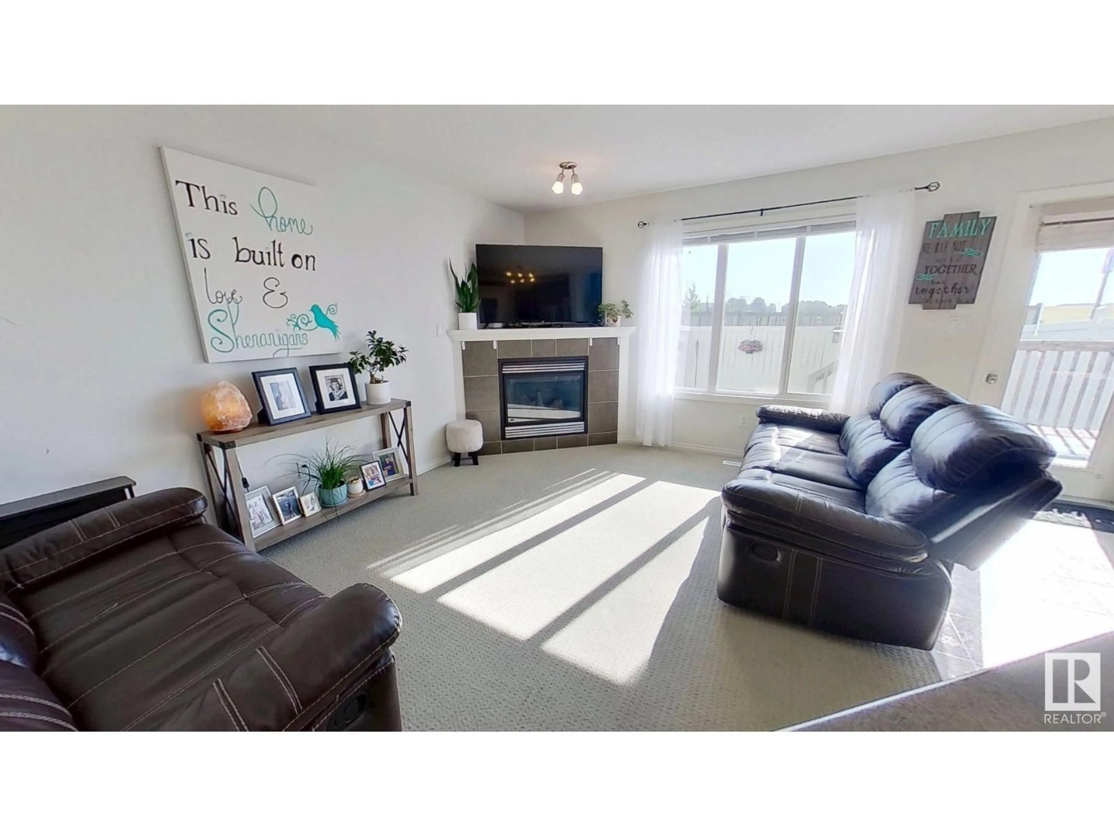 Living room with furniture, unknown for 102 GRAYWOOD ME, Stony Plain Alberta T7Z0C2