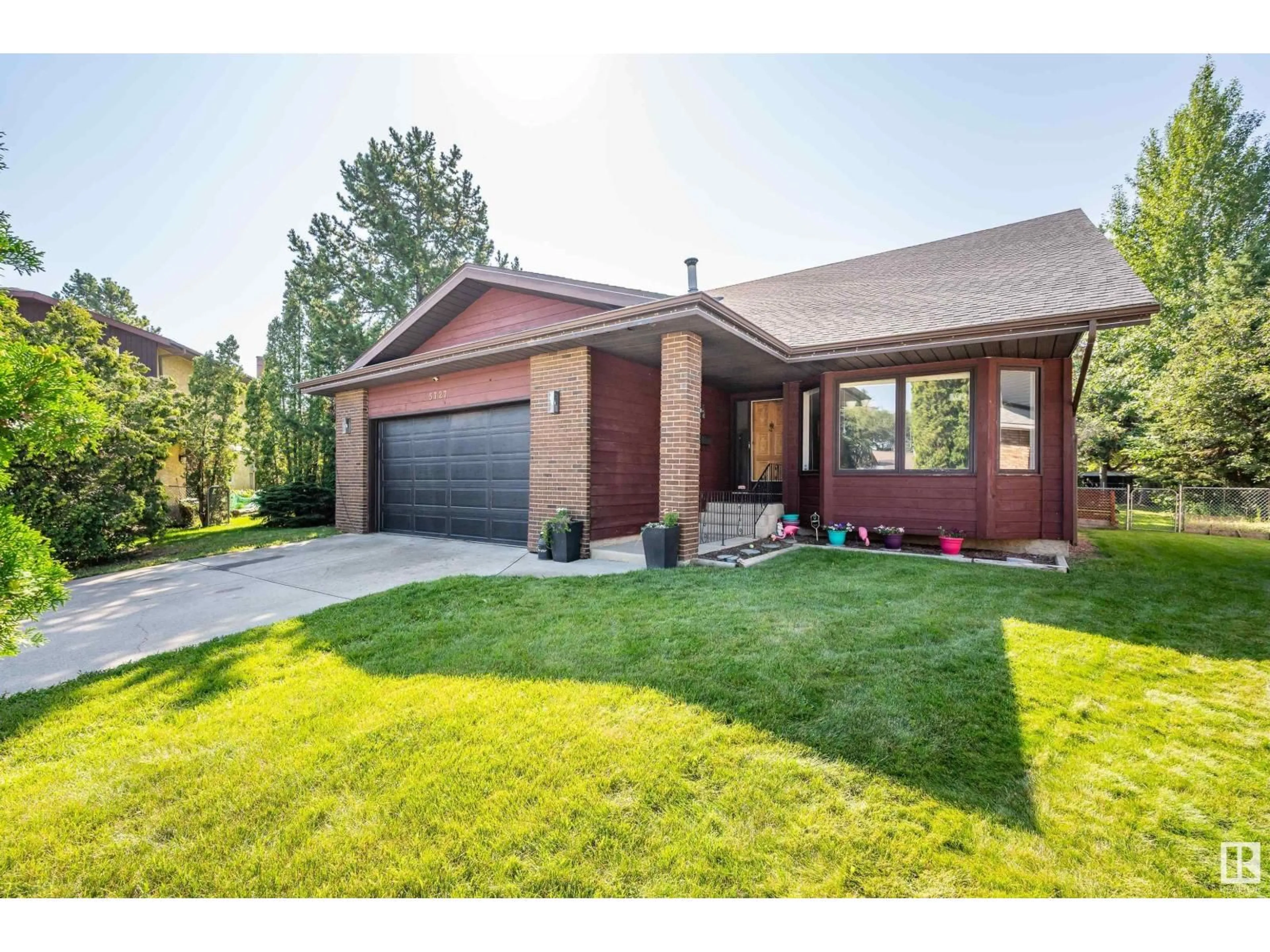 Home with brick exterior material, street for 5727 172 ST, Edmonton Alberta T6M1A4