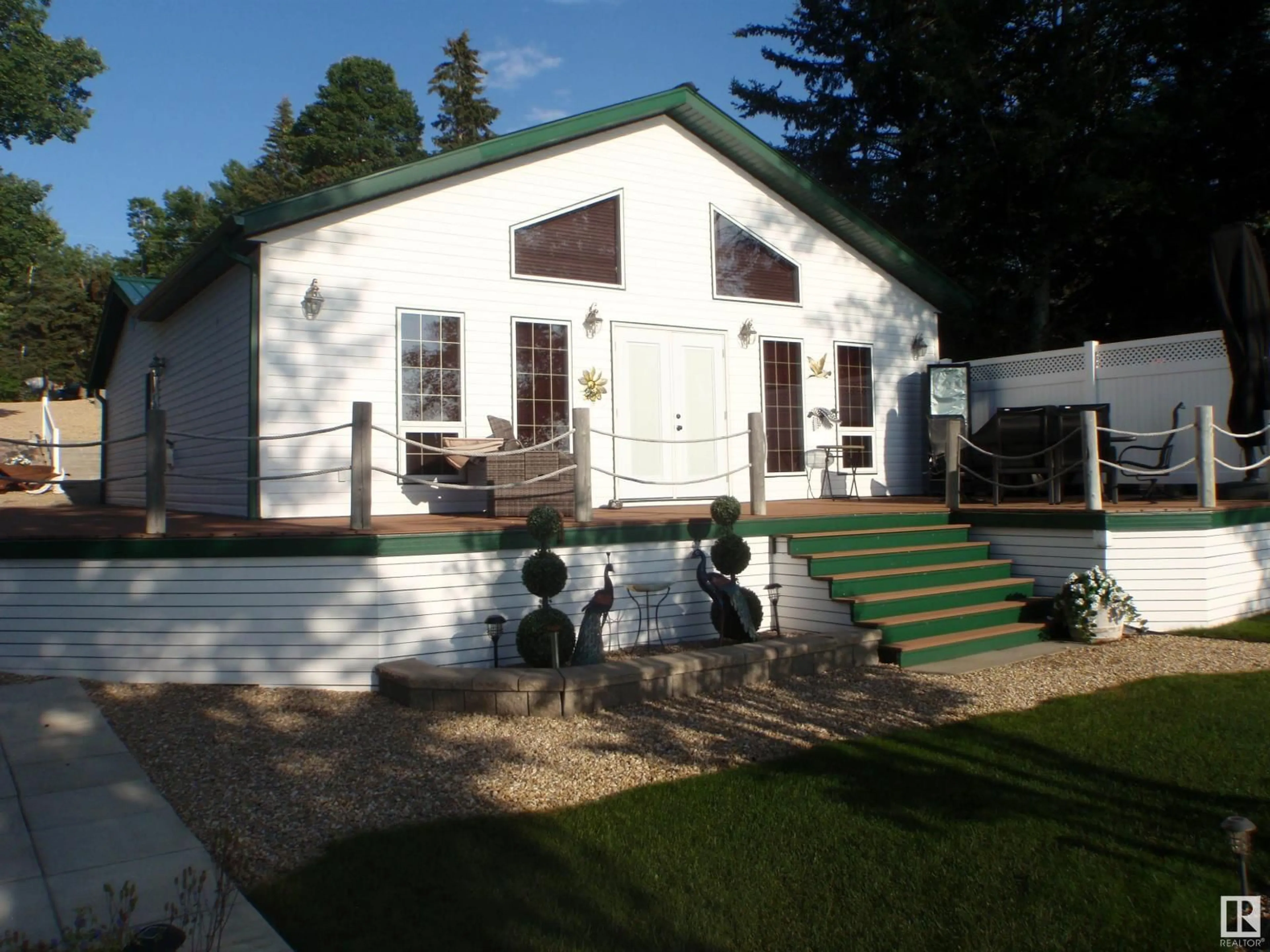 Home with vinyl exterior material, building for 127 - 5415 TWP RD 594, Rural Barrhead County Alberta T7N1N3