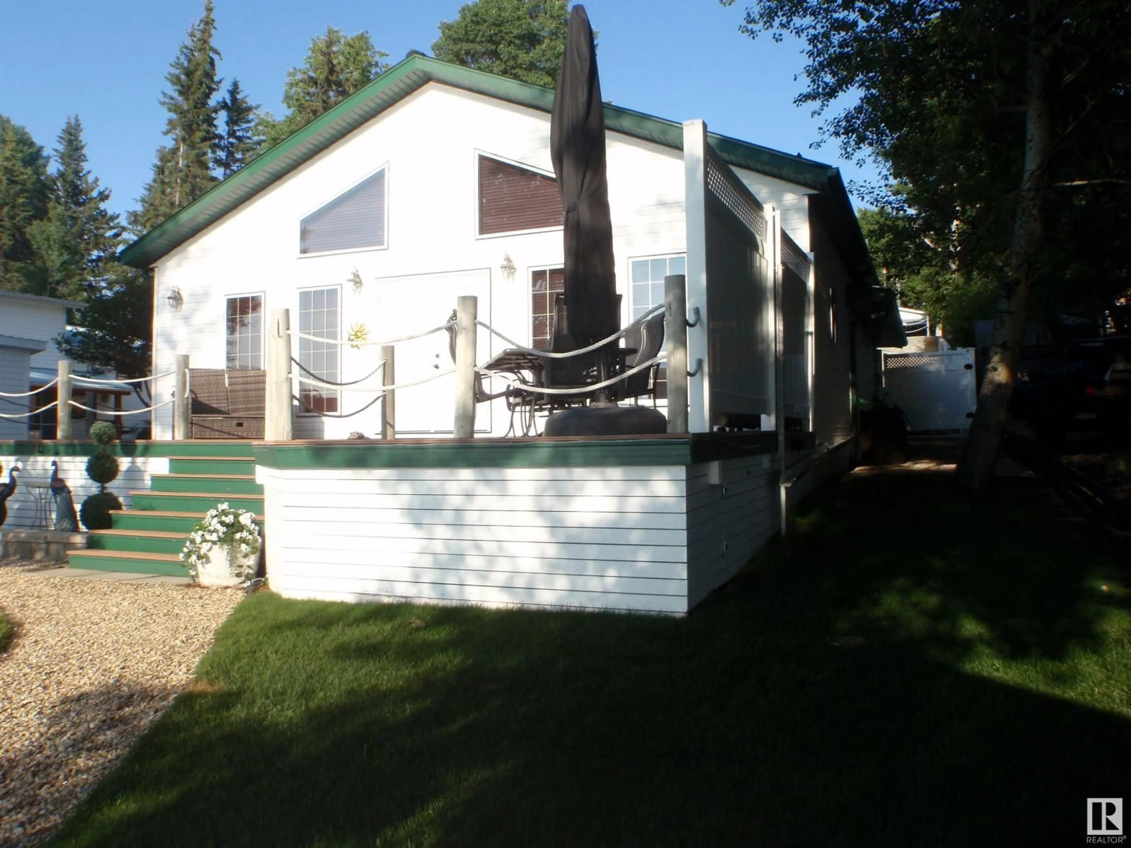 Home with vinyl exterior material, unknown for 127 - 5415 TWP RD 594, Rural Barrhead County Alberta T7N1N3