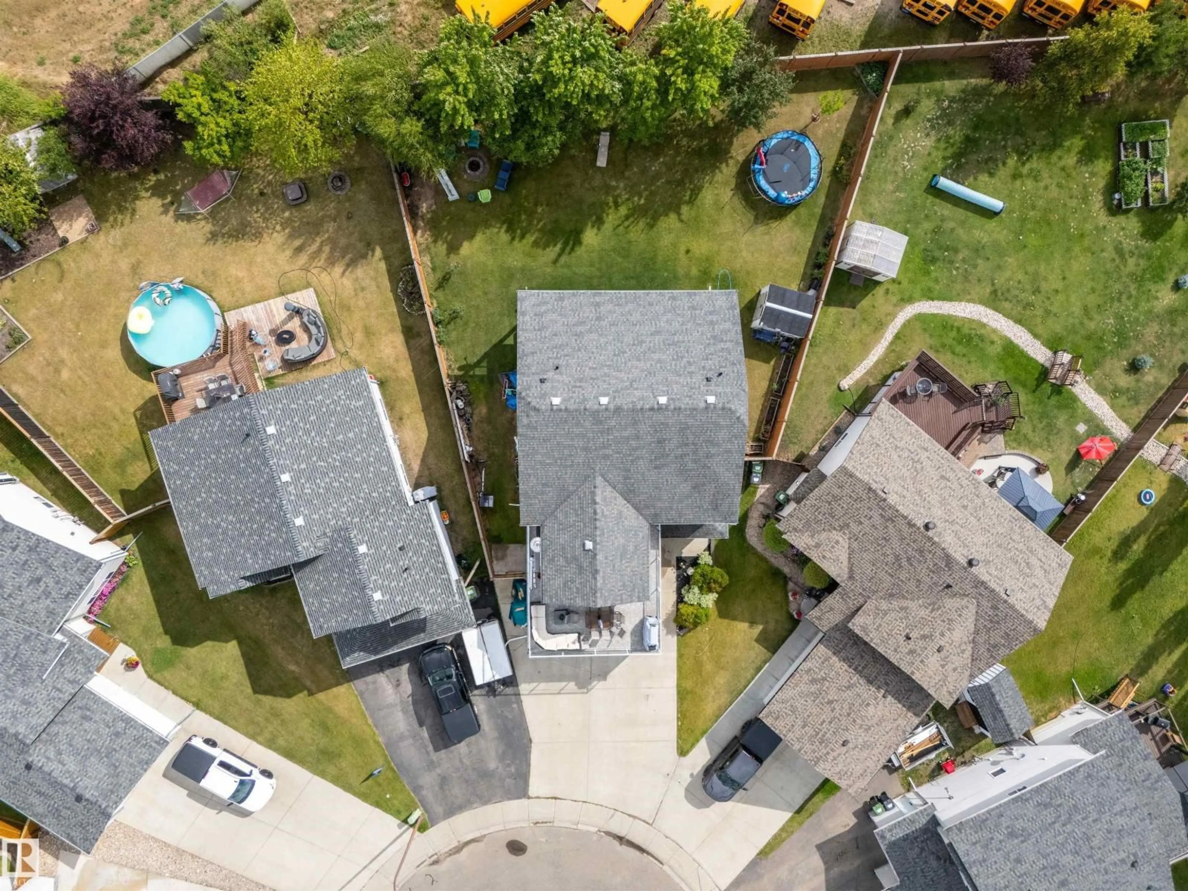 A pic from outside/outdoor area/front of a property/back of a property/a pic from drone, city buildings view from balcony for 711 GROUSE CL, Cold Lake Alberta T9M0A5