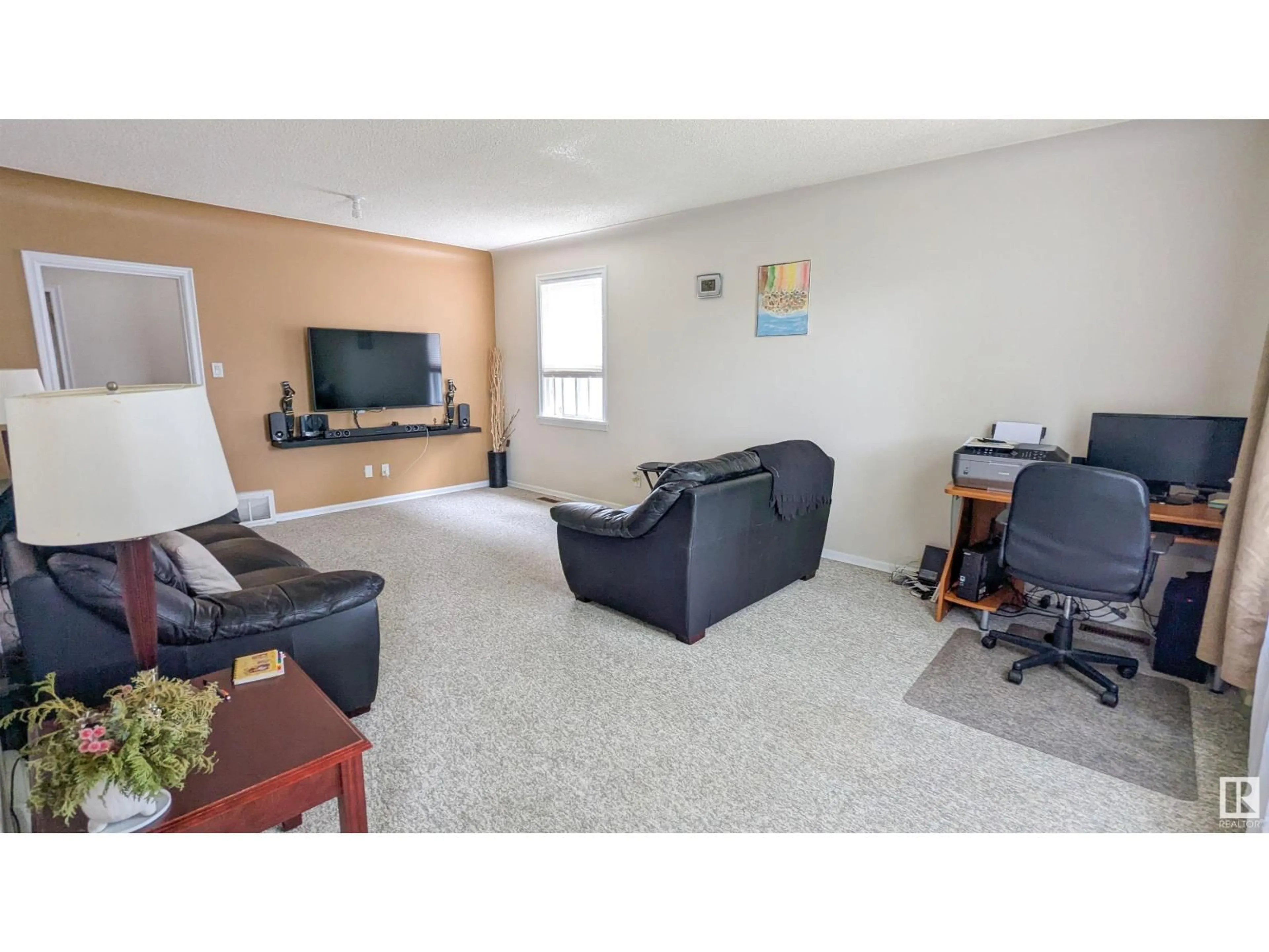 Living room with furniture, unknown for NW - 12129 80 ST, Edmonton Alberta T5B2P2