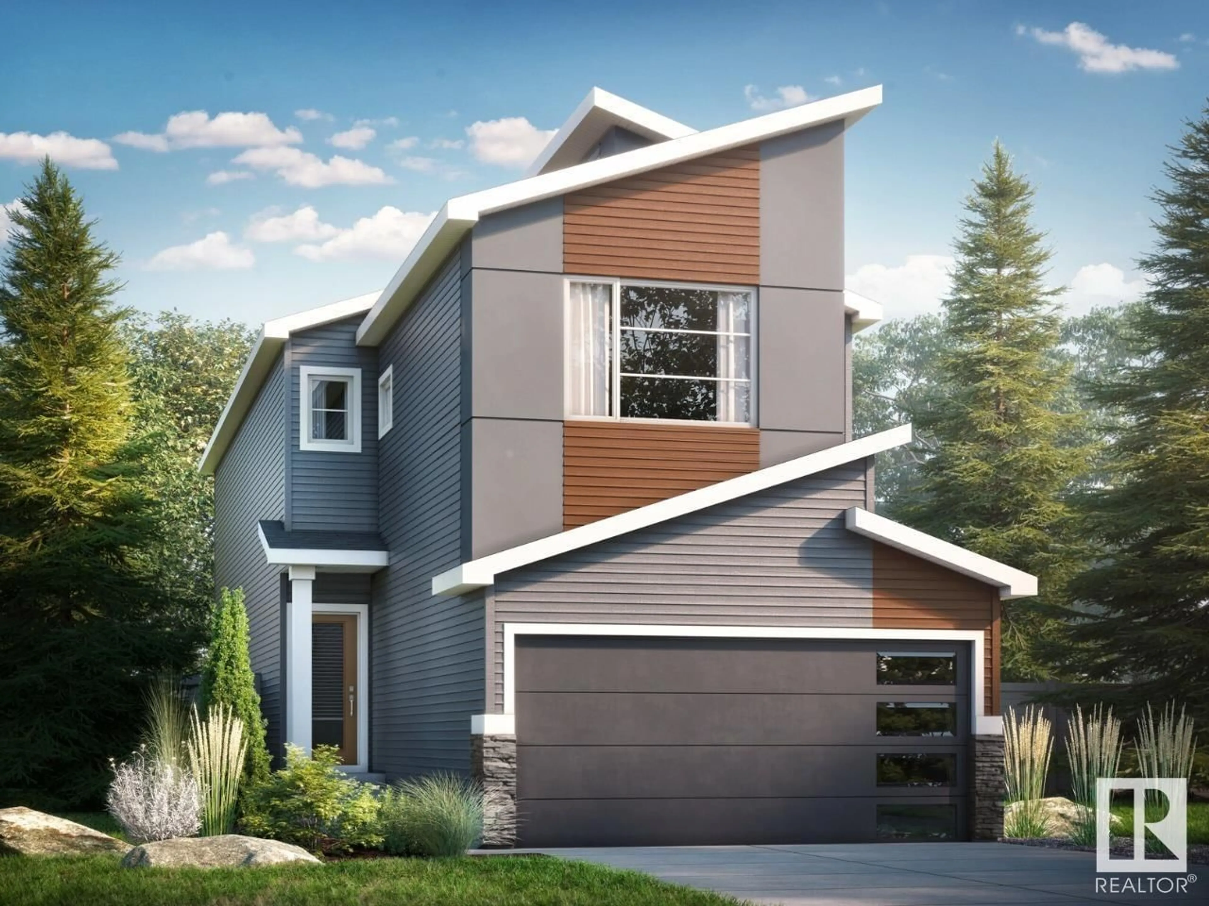 Home with vinyl exterior material, street for SW - 7393 KLAPSTEIN CR, Edmonton Alberta T6W1A5