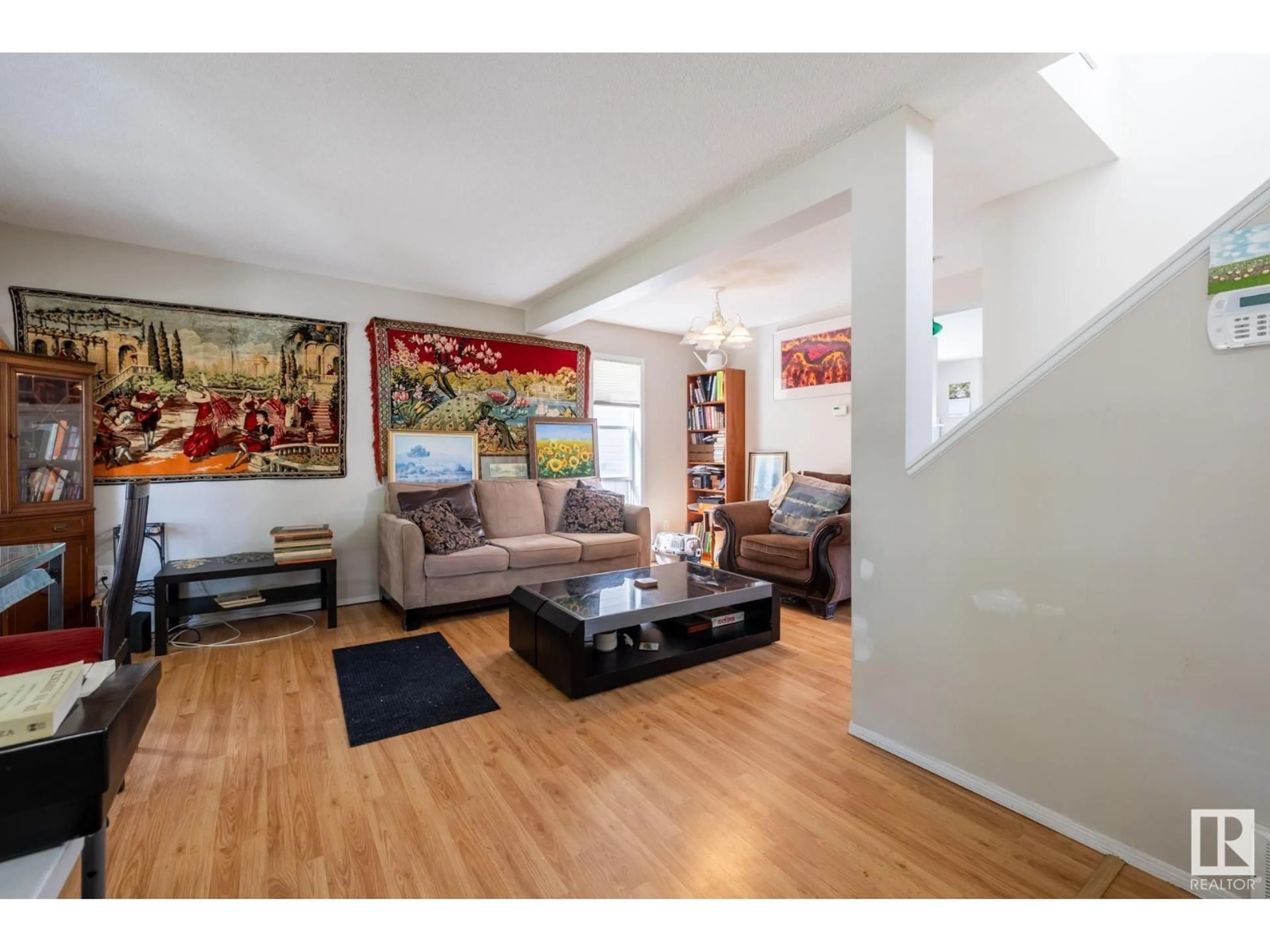 Living room with furniture, unknown for NW - 5228 201 ST, Edmonton Alberta T6M2W2