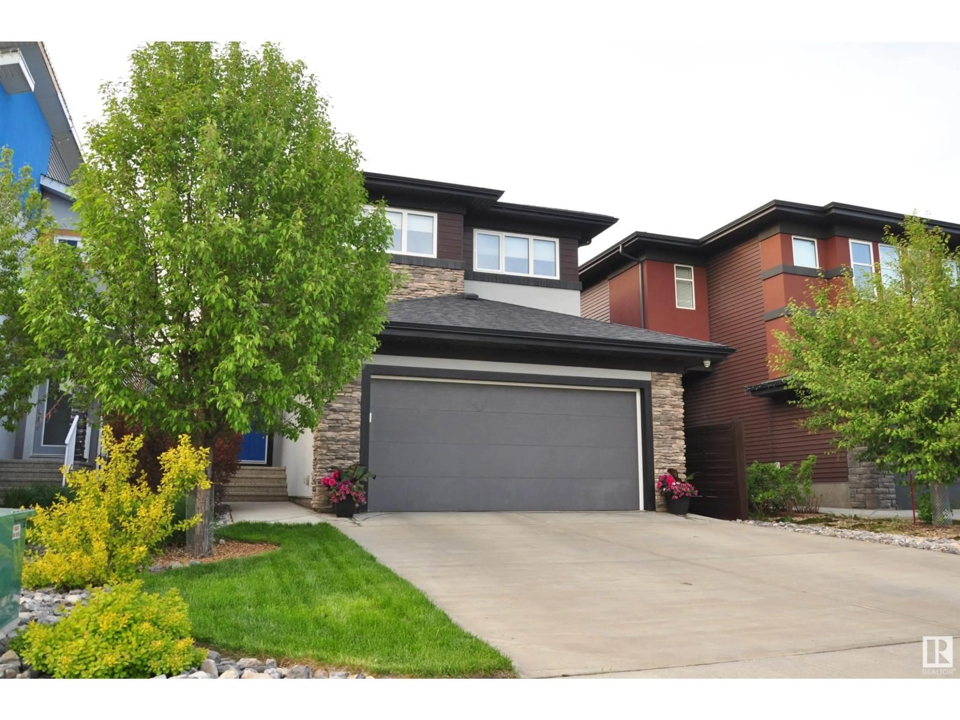 Home with brick exterior material, street for 2140 KOSHAL WY, Edmonton Alberta T6W3R9
