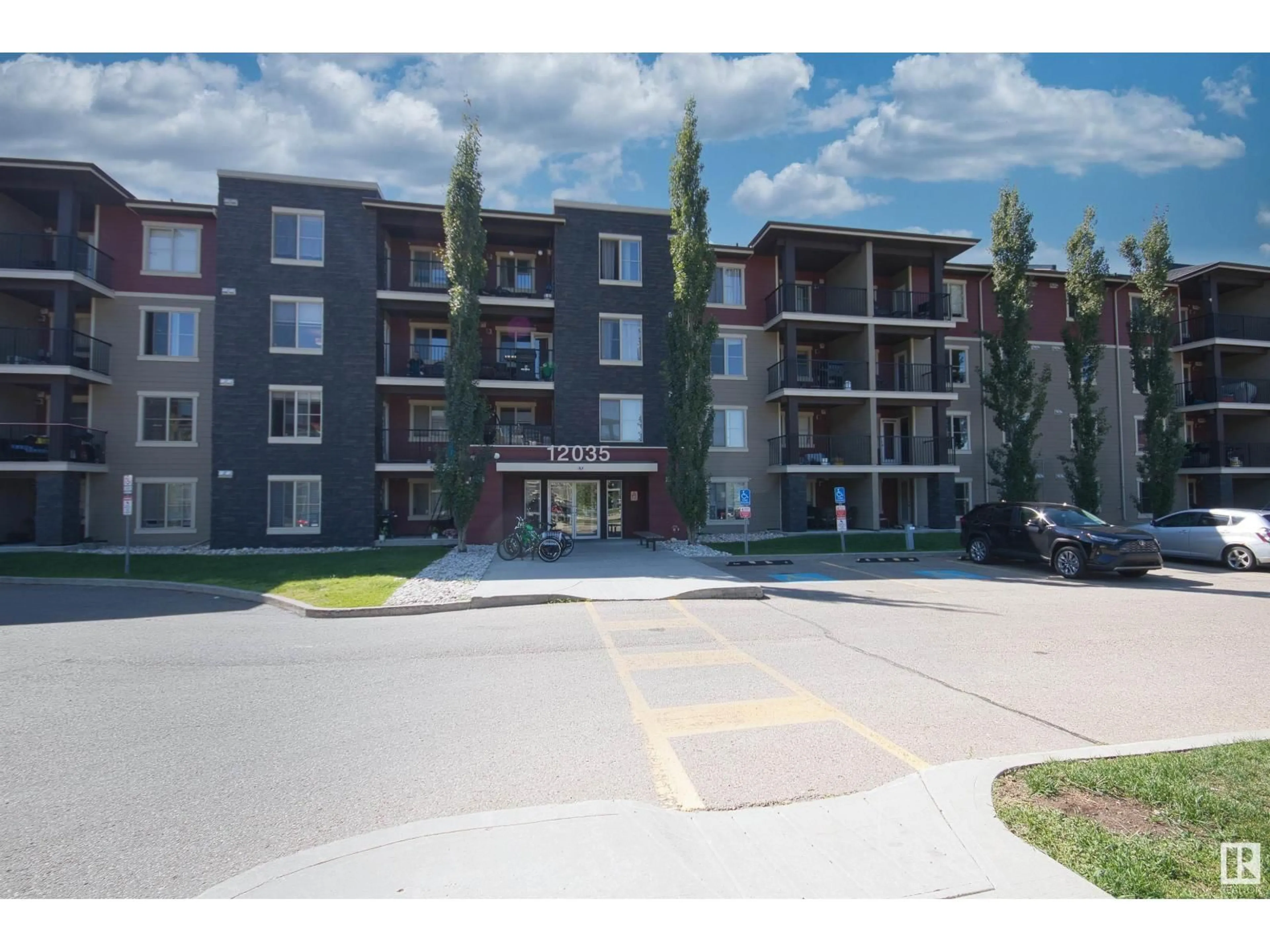 A pic from outside/outdoor area/front of a property/back of a property/a pic from drone, unknown for 202 - 12035 22 AV, Edmonton Alberta T6W2X9
