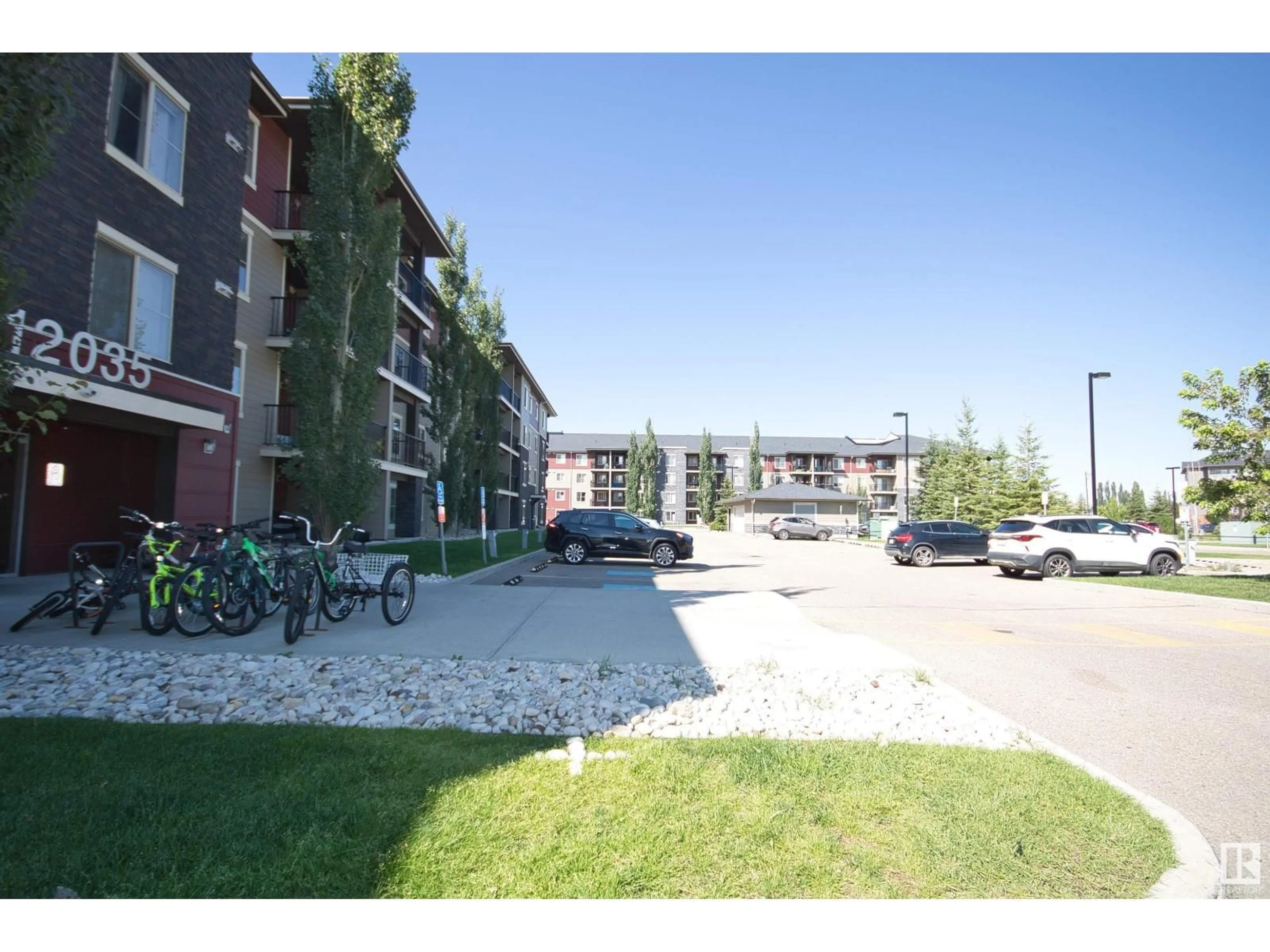 Patio, street for 202 - 12035 22 AV, Edmonton Alberta T6W2X9