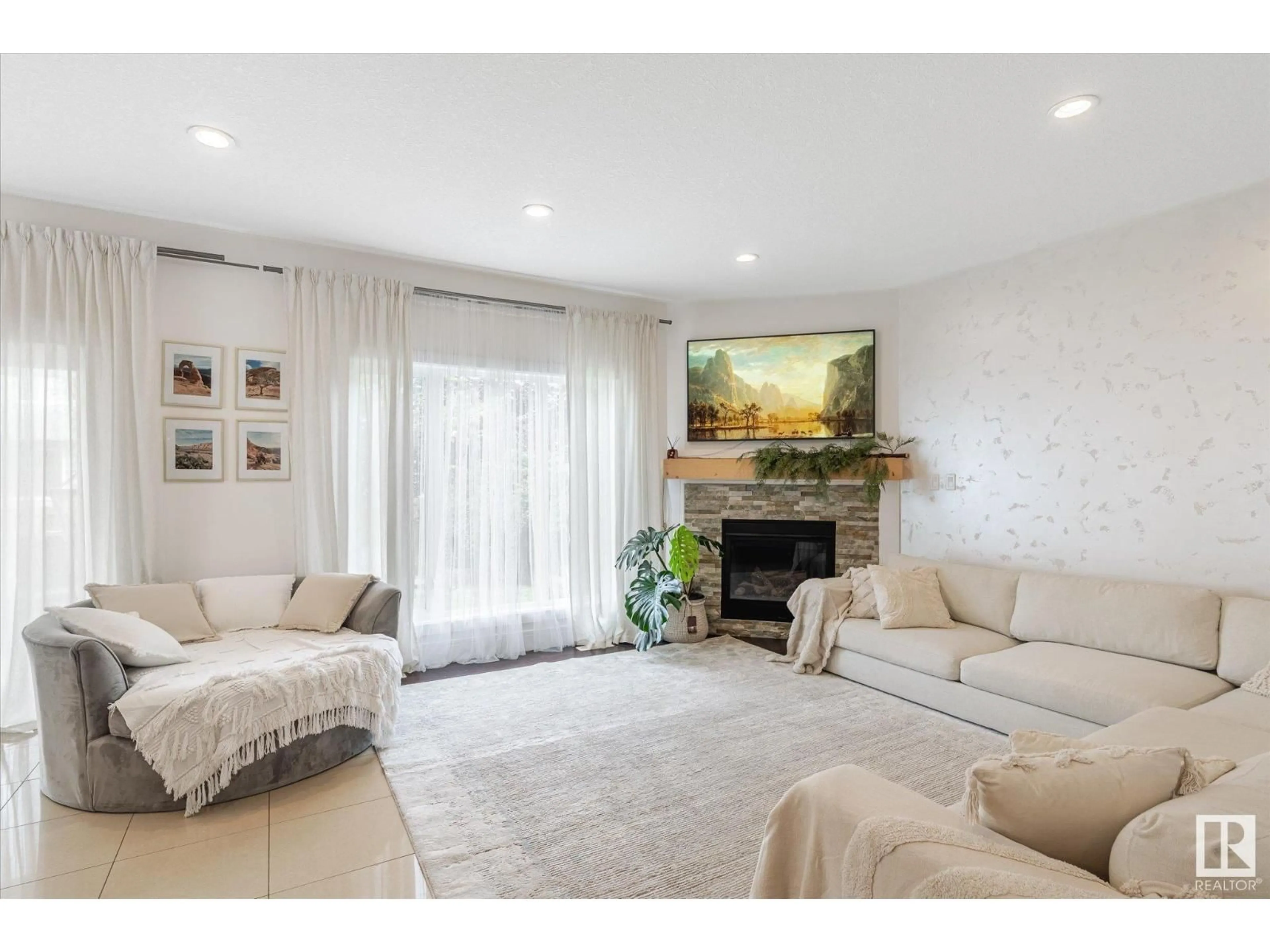 Living room with furniture, unknown for 312 AVENA LI, Leduc Alberta T9E0P2