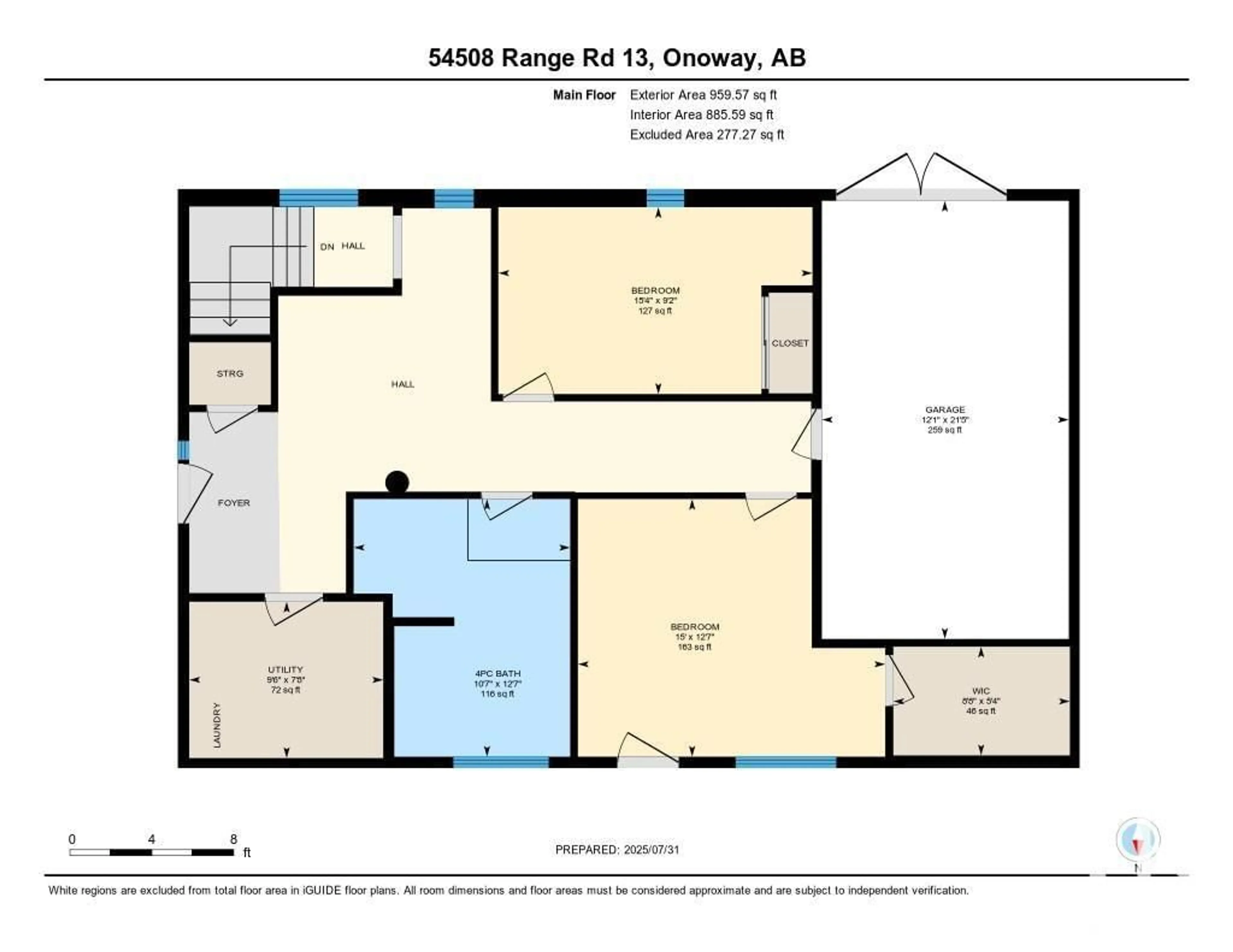 Floor plan for 54508 RGE ROAD 13, Rural Lac Ste. Anne County Alberta T0E1V0