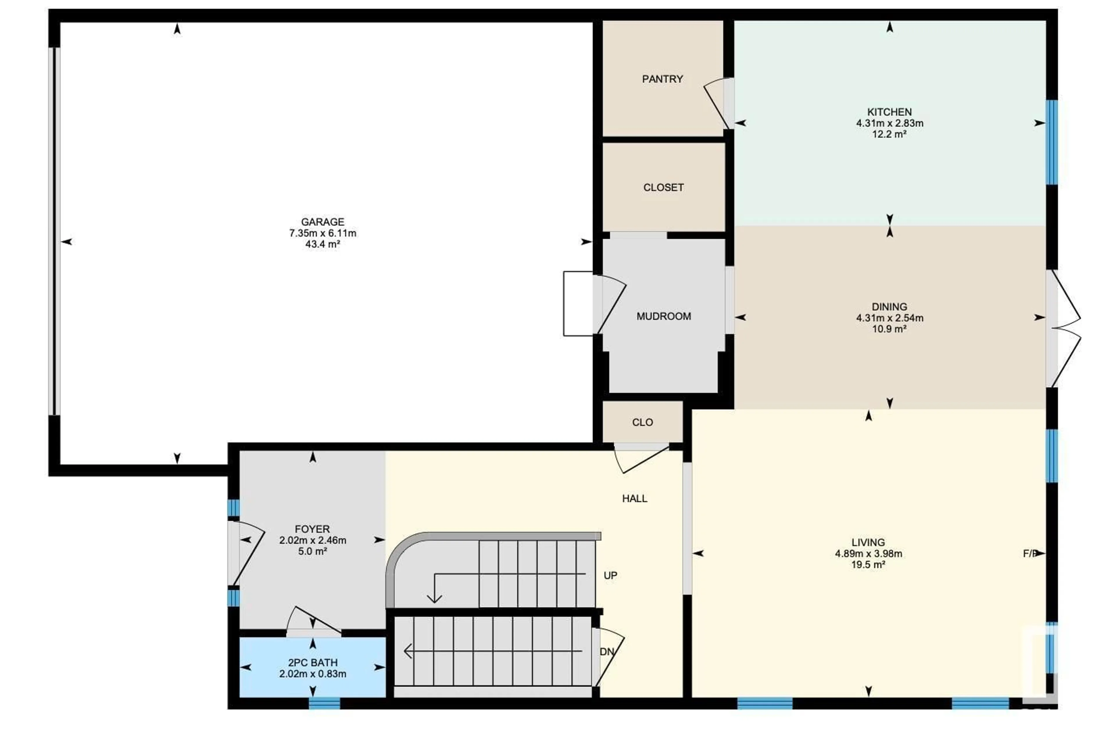 Floor plan for 110 RIDEAU PL, Beaumont Alberta T4X1Z6