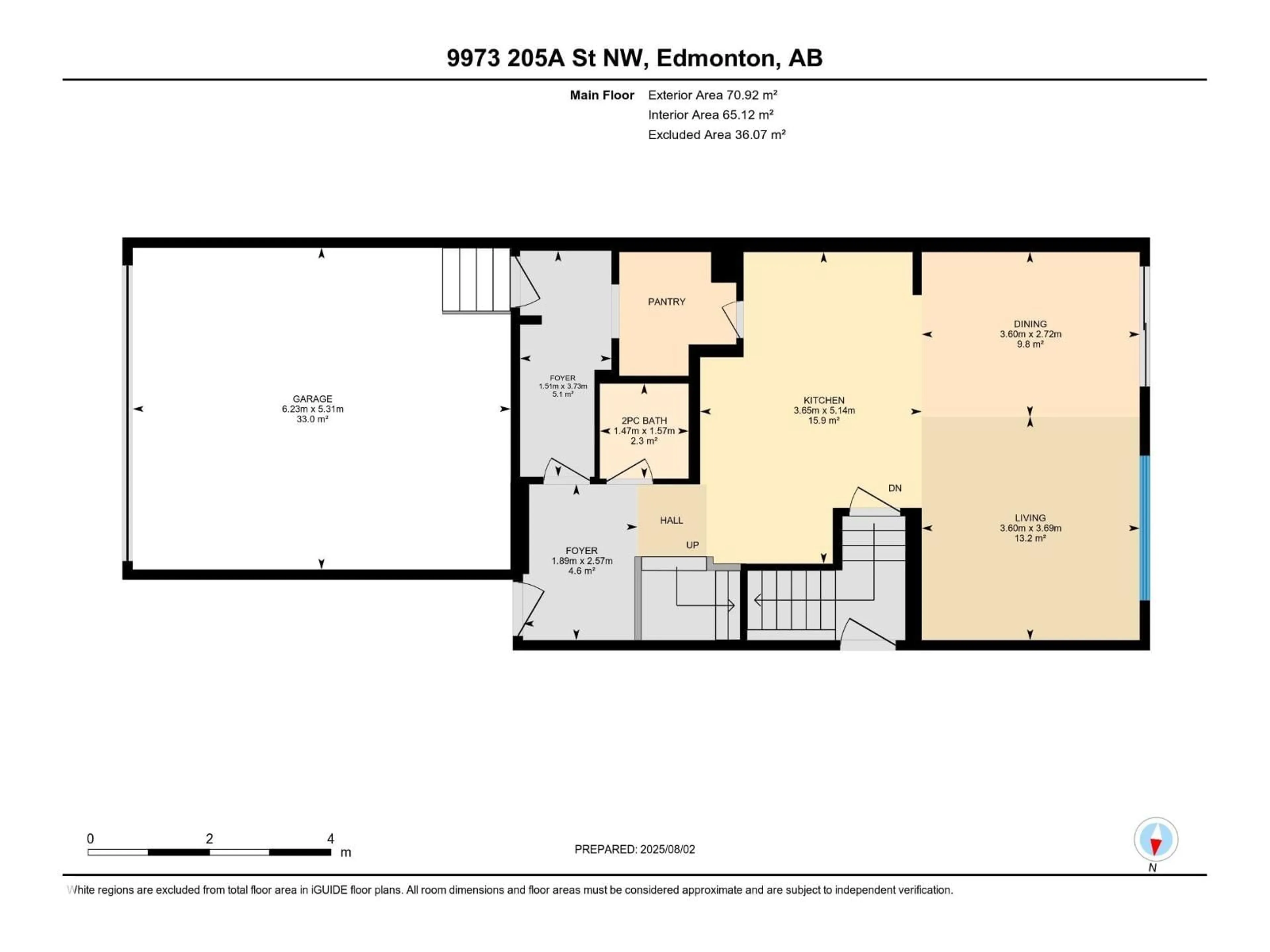 Floor plan for NW - 9973 205A ST, Edmonton Alberta T5T7N4