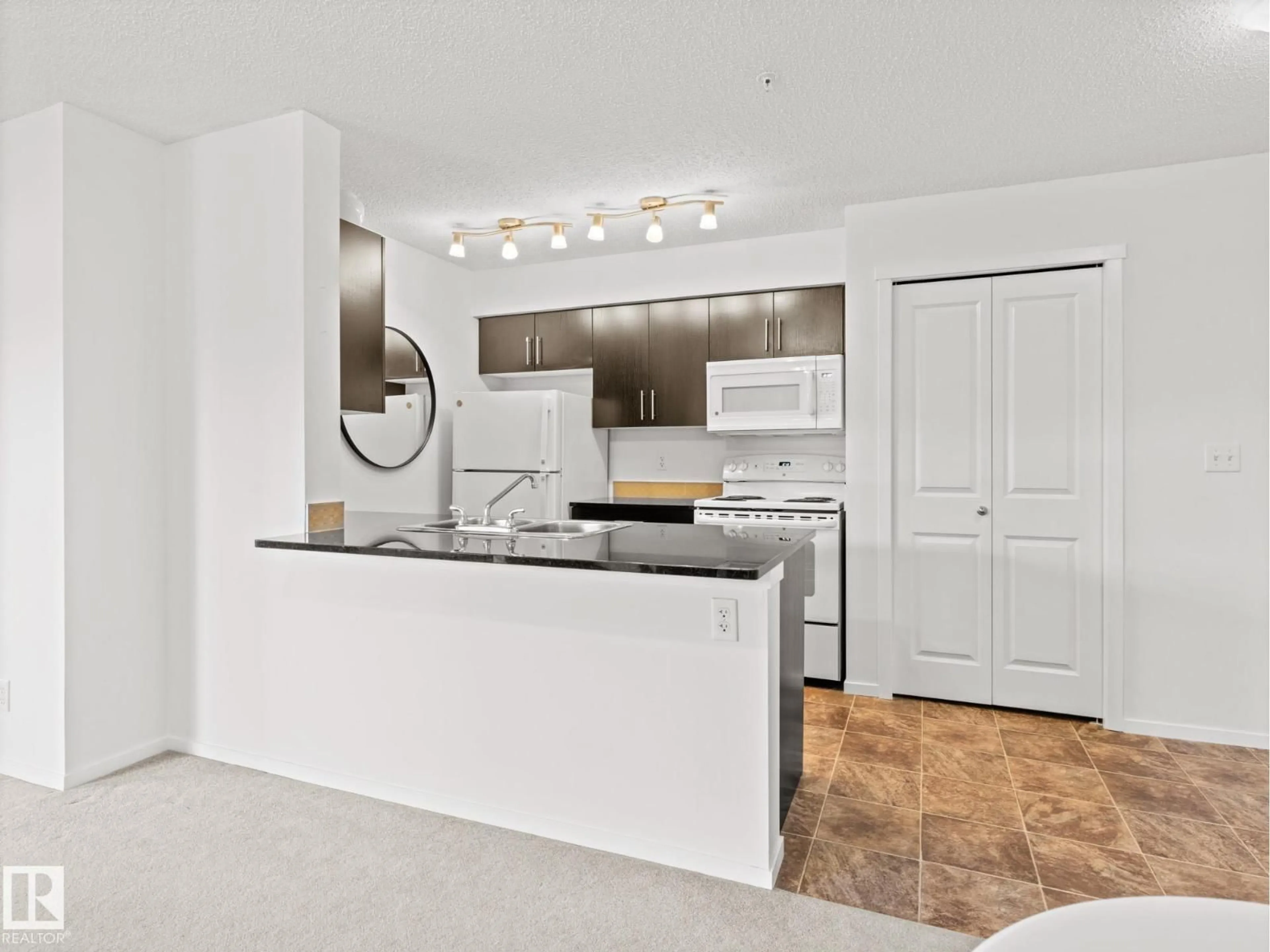 Standard kitchen, unknown for #111 - 3207 JAMES MOWATT TR, Edmonton Alberta T6W3L6
