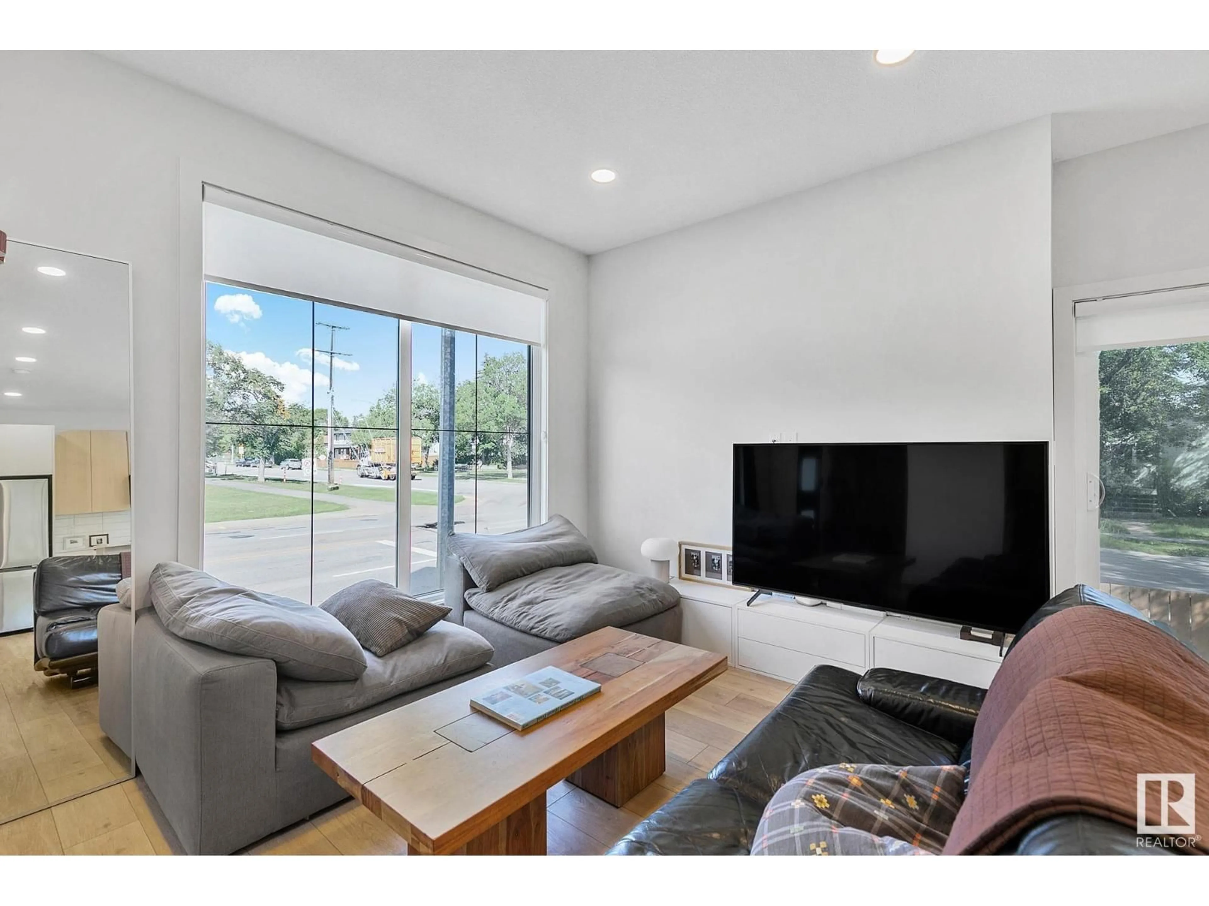 Living room with furniture, unknown for NW - 10363 149 ST, Edmonton Alberta T5P1L4