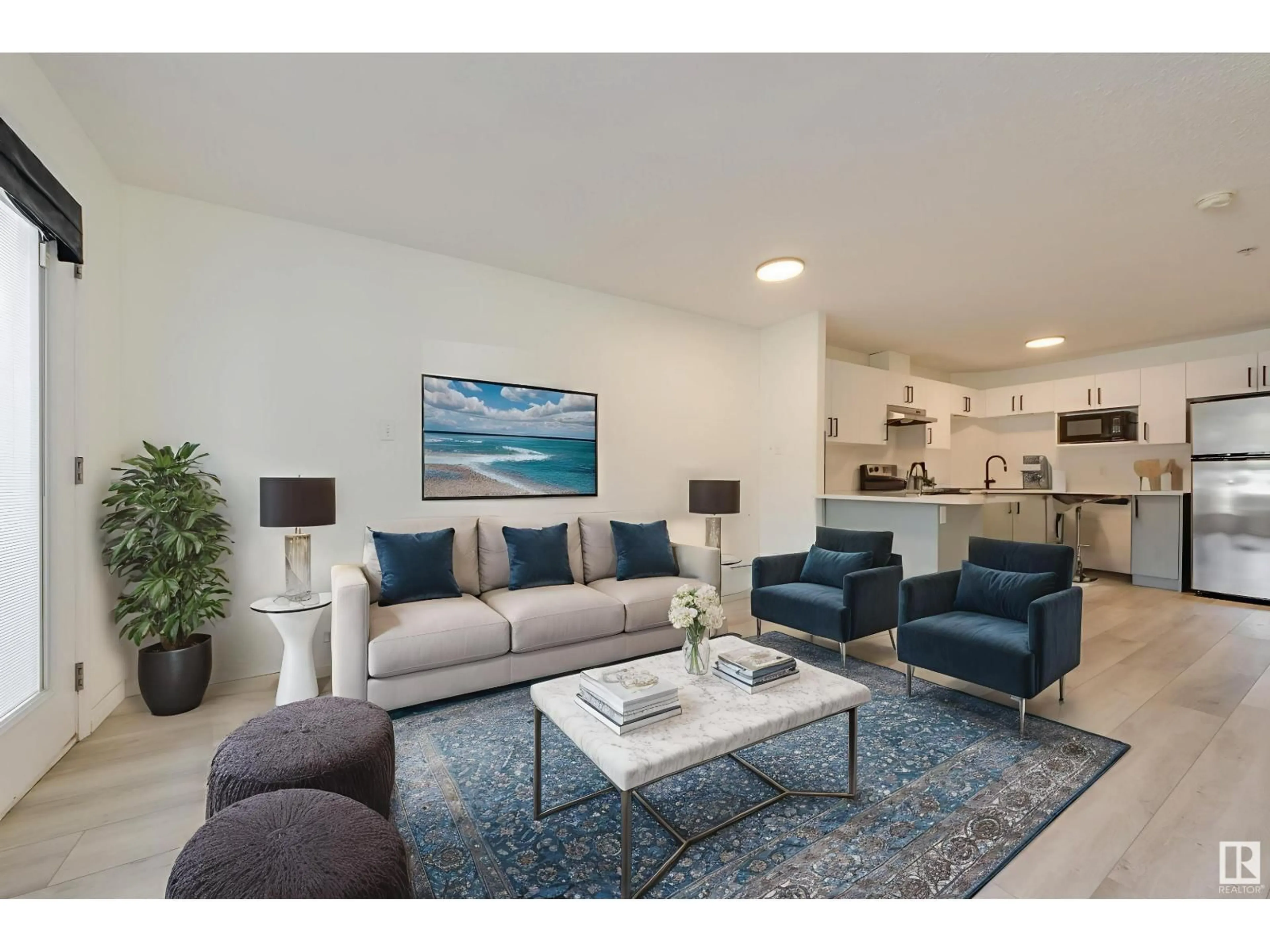 Living room with furniture, unknown for 9357 - 2103 SIMPSON DR, Edmonton Alberta T6R0N3