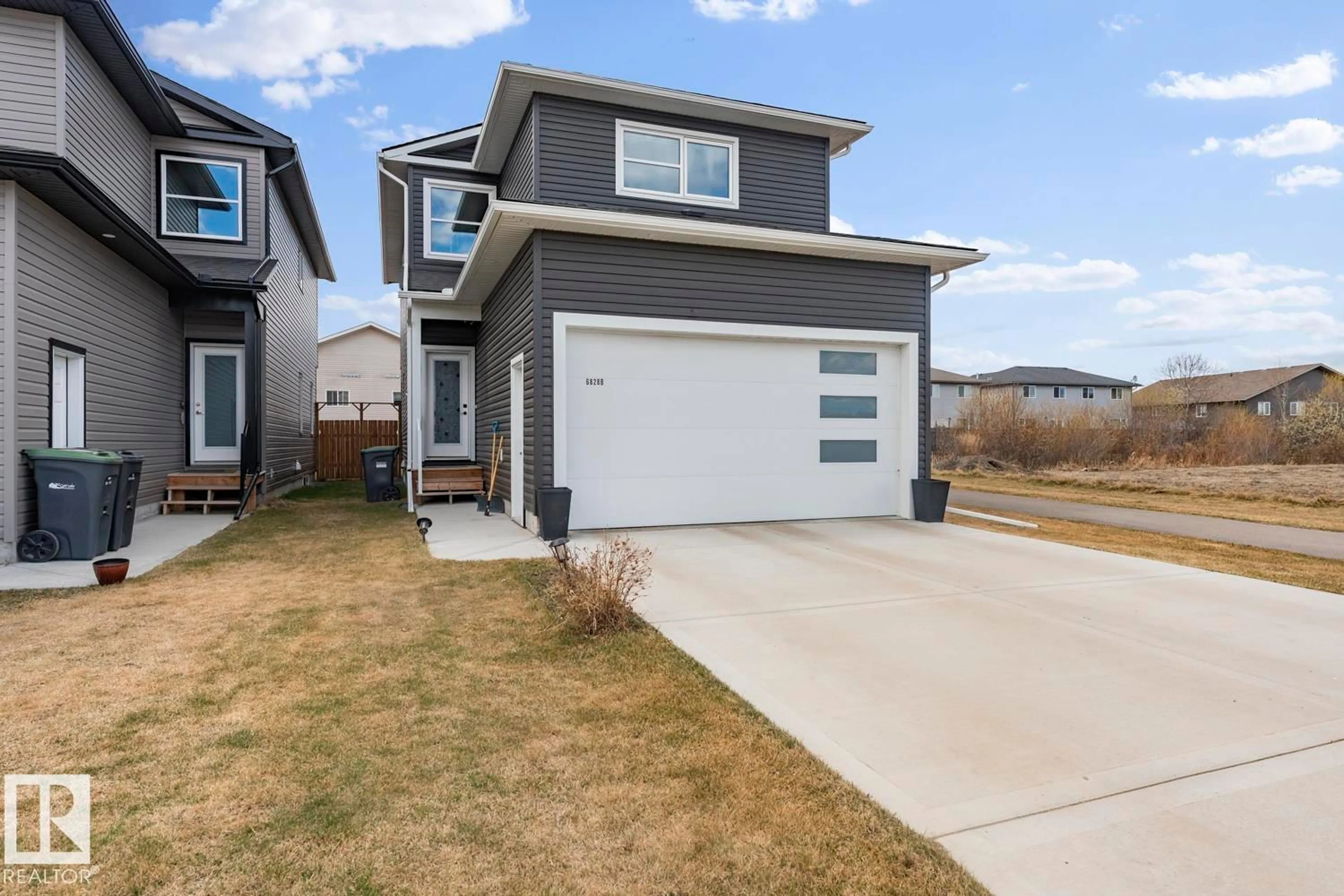 Home with vinyl exterior material, street for 6828B TRI CITY WY, Cold Lake Alberta T9M0L3