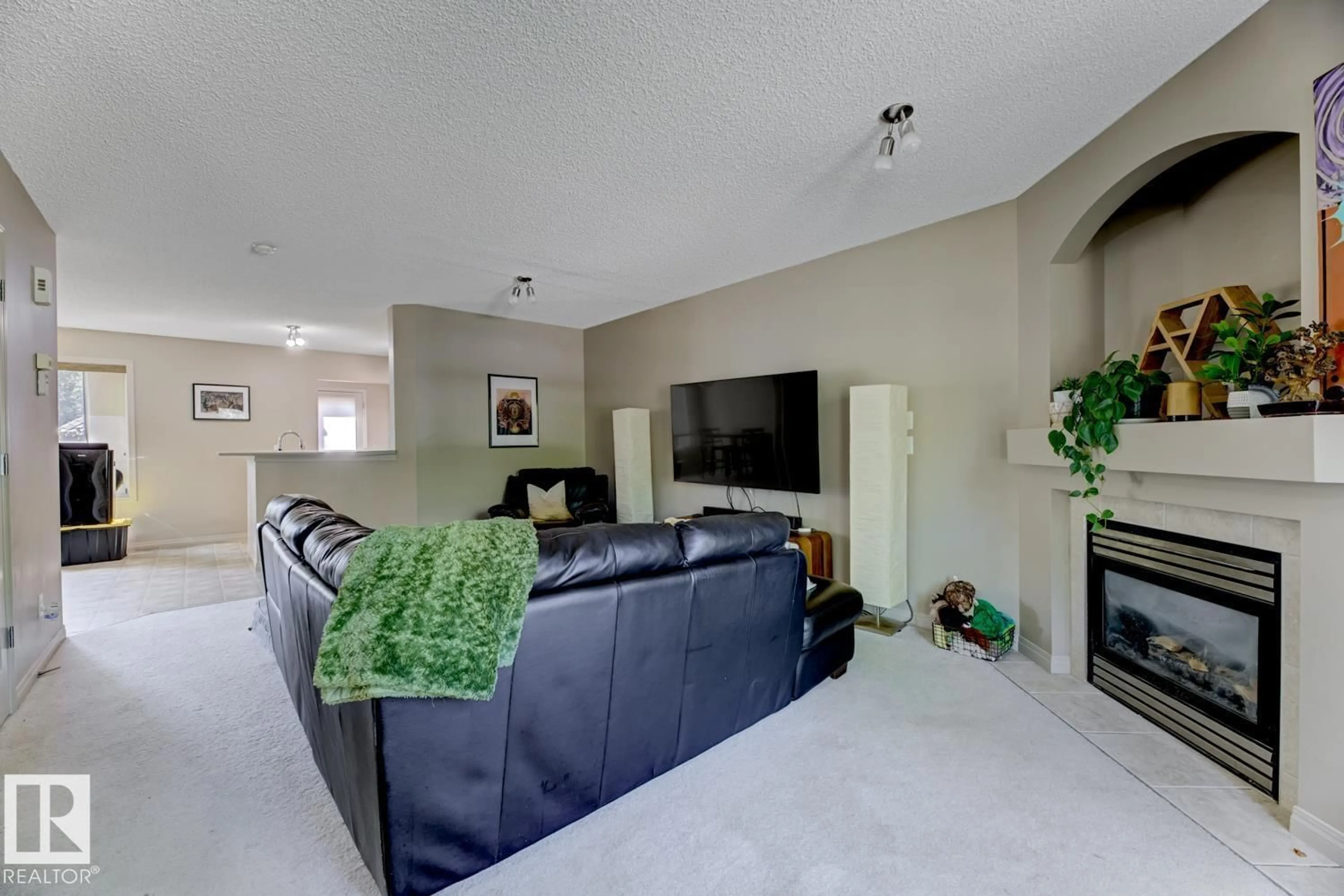 Living room with furniture, unknown for #18 - 5281 TERWILLEGAR BV, Edmonton Alberta T6R0C5