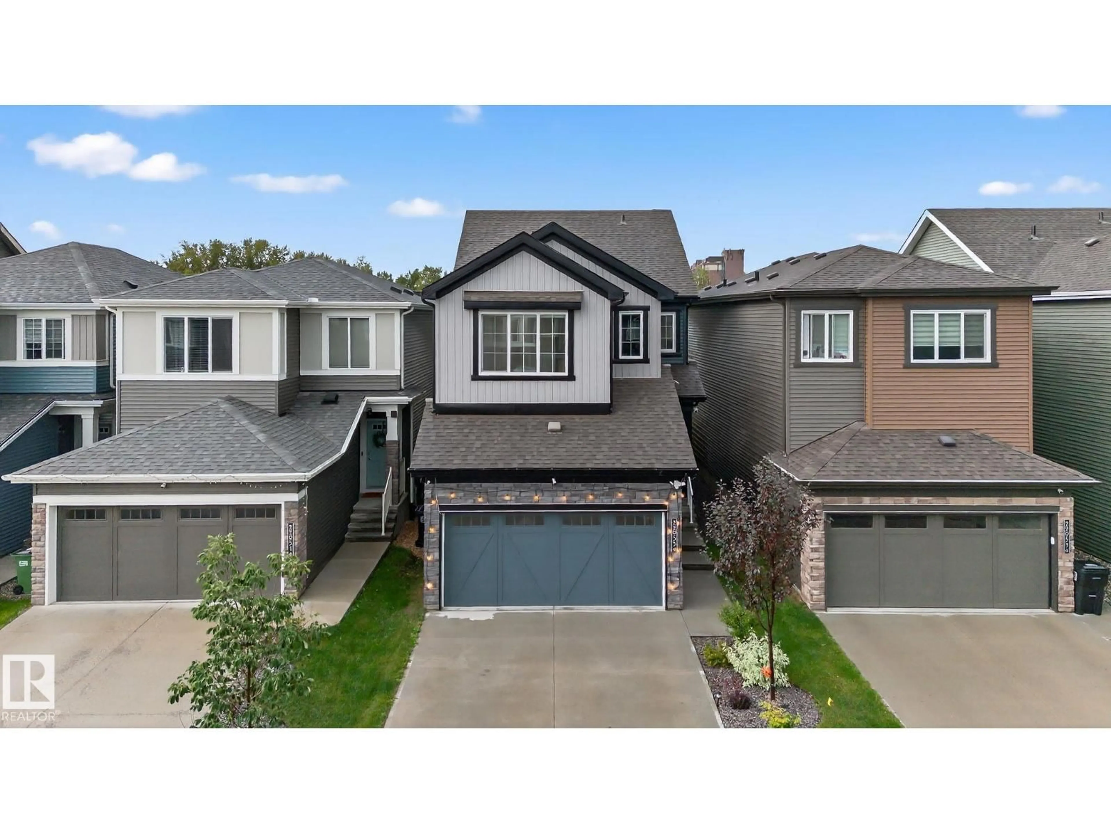 A pic from outside/outdoor area/front of a property/back of a property/a pic from drone, street for 22035 80 AV, Edmonton Alberta T5T7R6