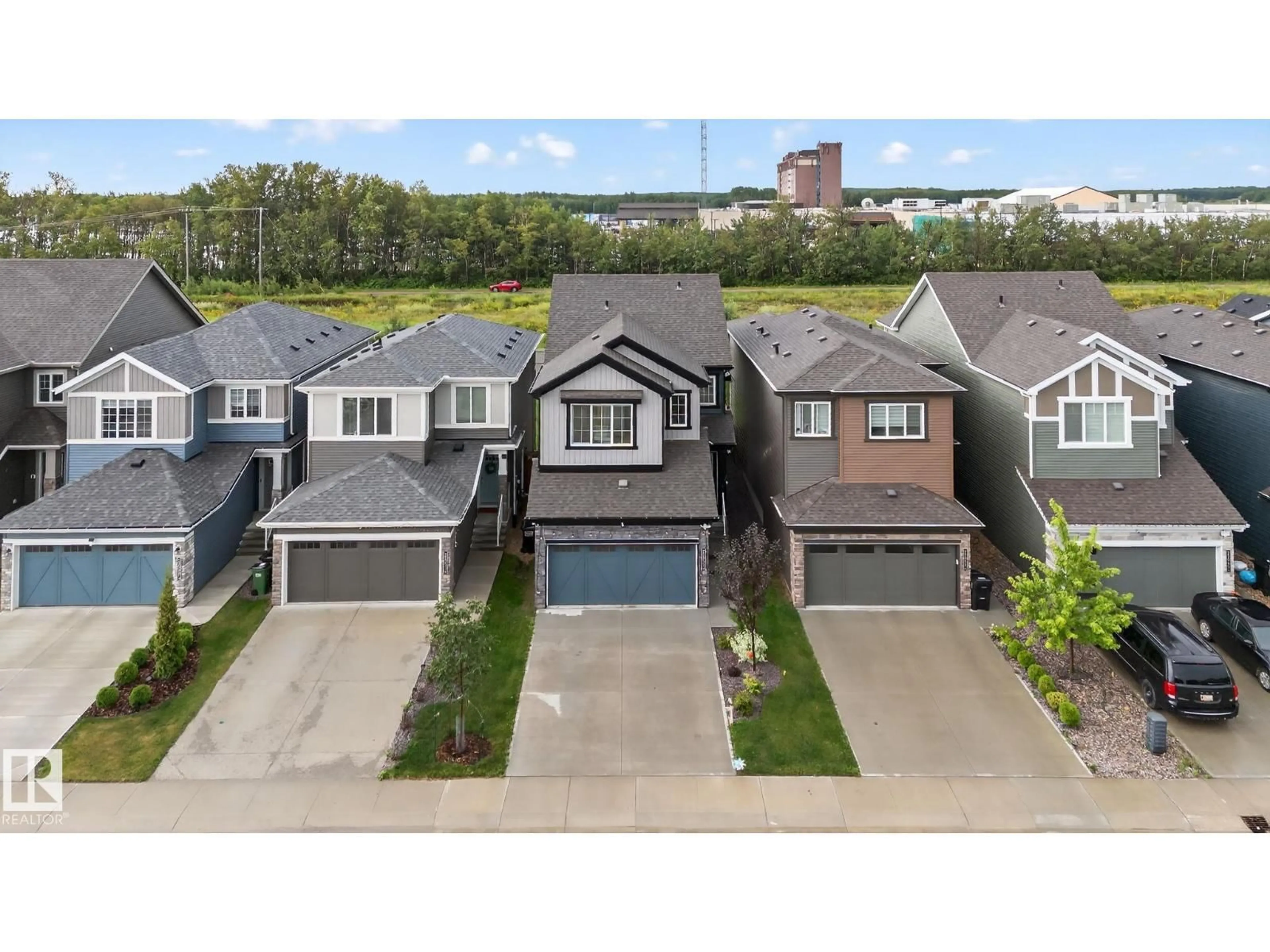 A pic from outside/outdoor area/front of a property/back of a property/a pic from drone, street for 22035 80 AV, Edmonton Alberta T5T7R6
