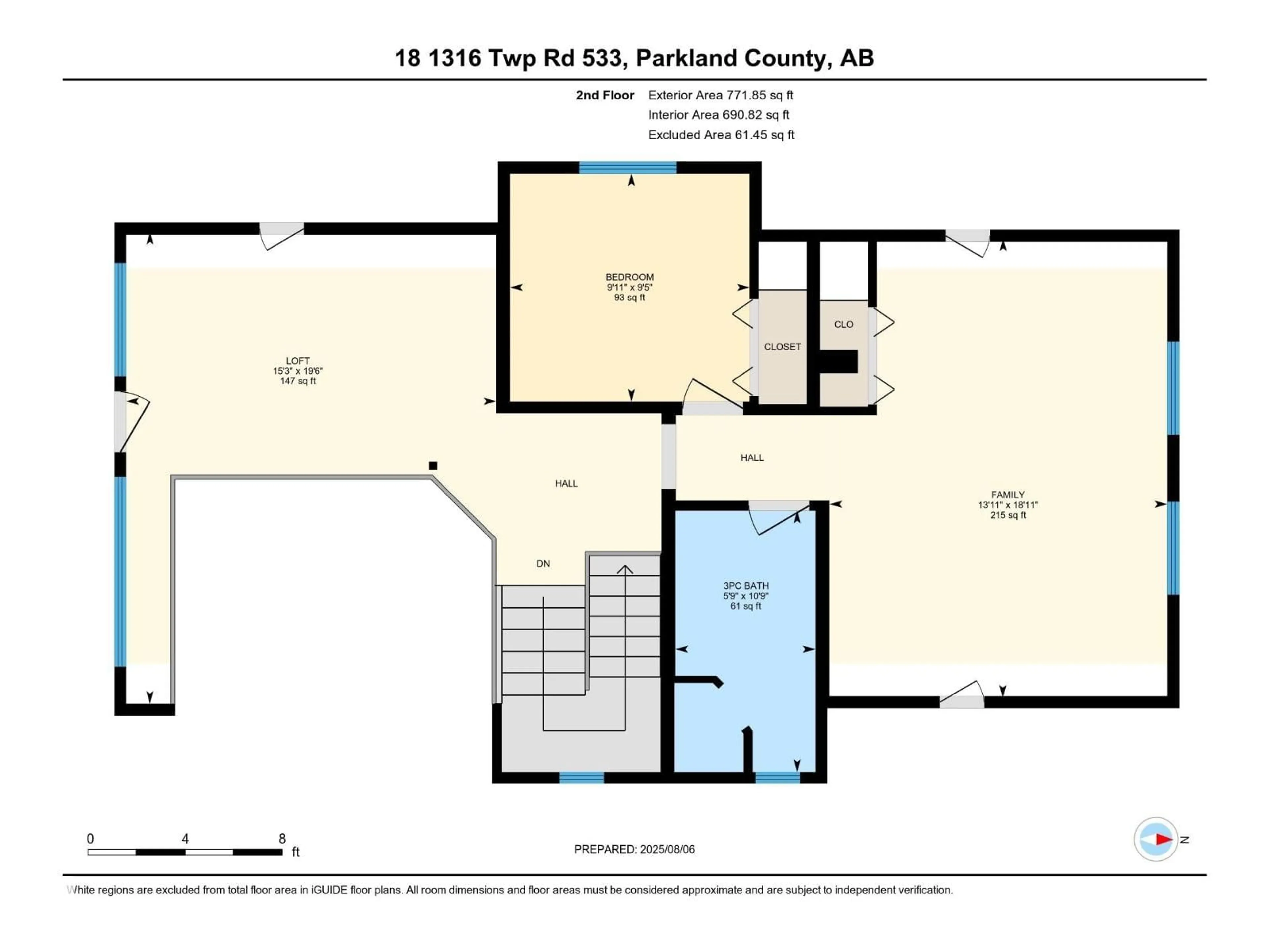 Floor plan for 18 - 1316 TWP ROAD 533, Rural Parkland County Alberta T7Y0G2