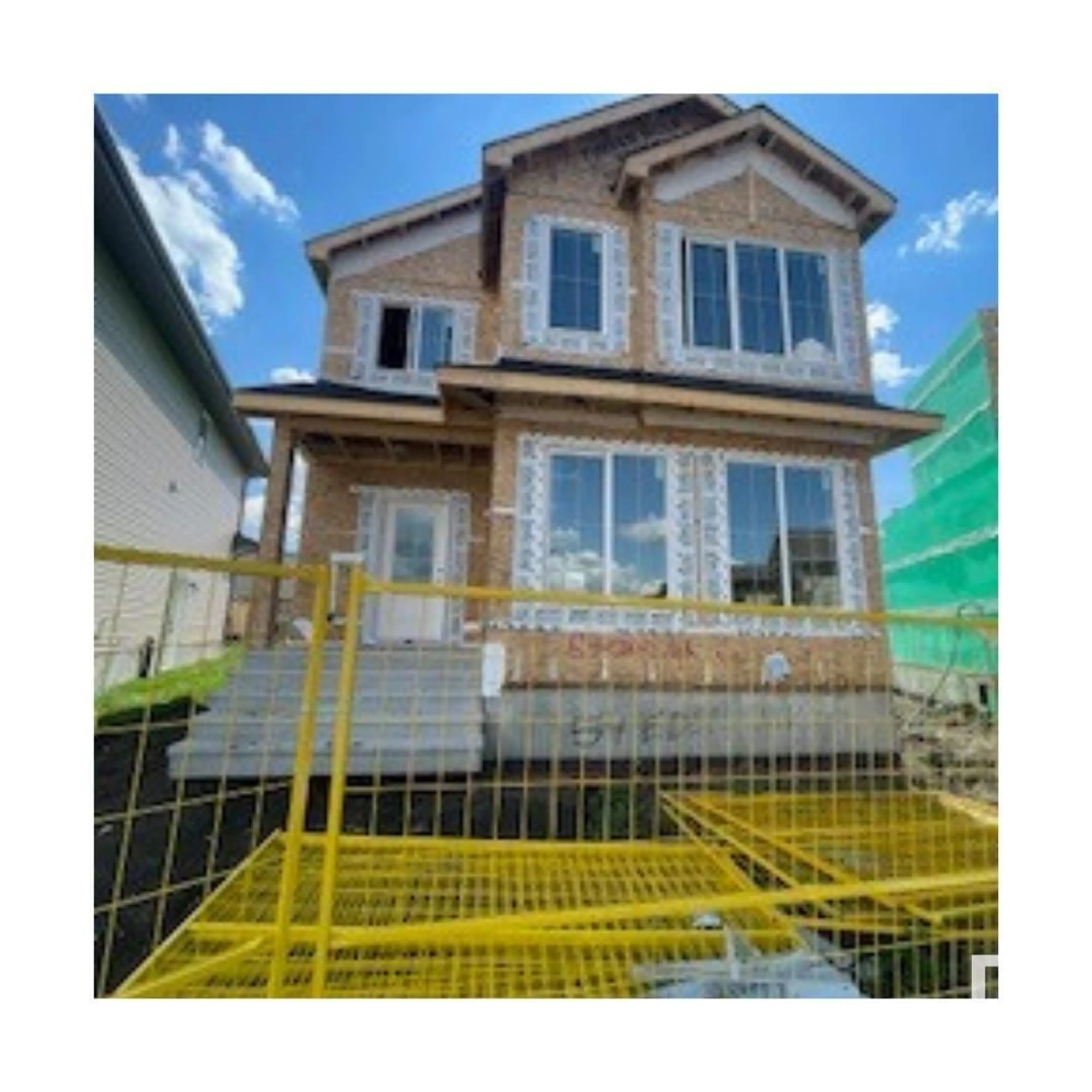 Home with vinyl exterior material, street for 54 EDEN LI, Fort Saskatchewan Alberta T8L0Z2