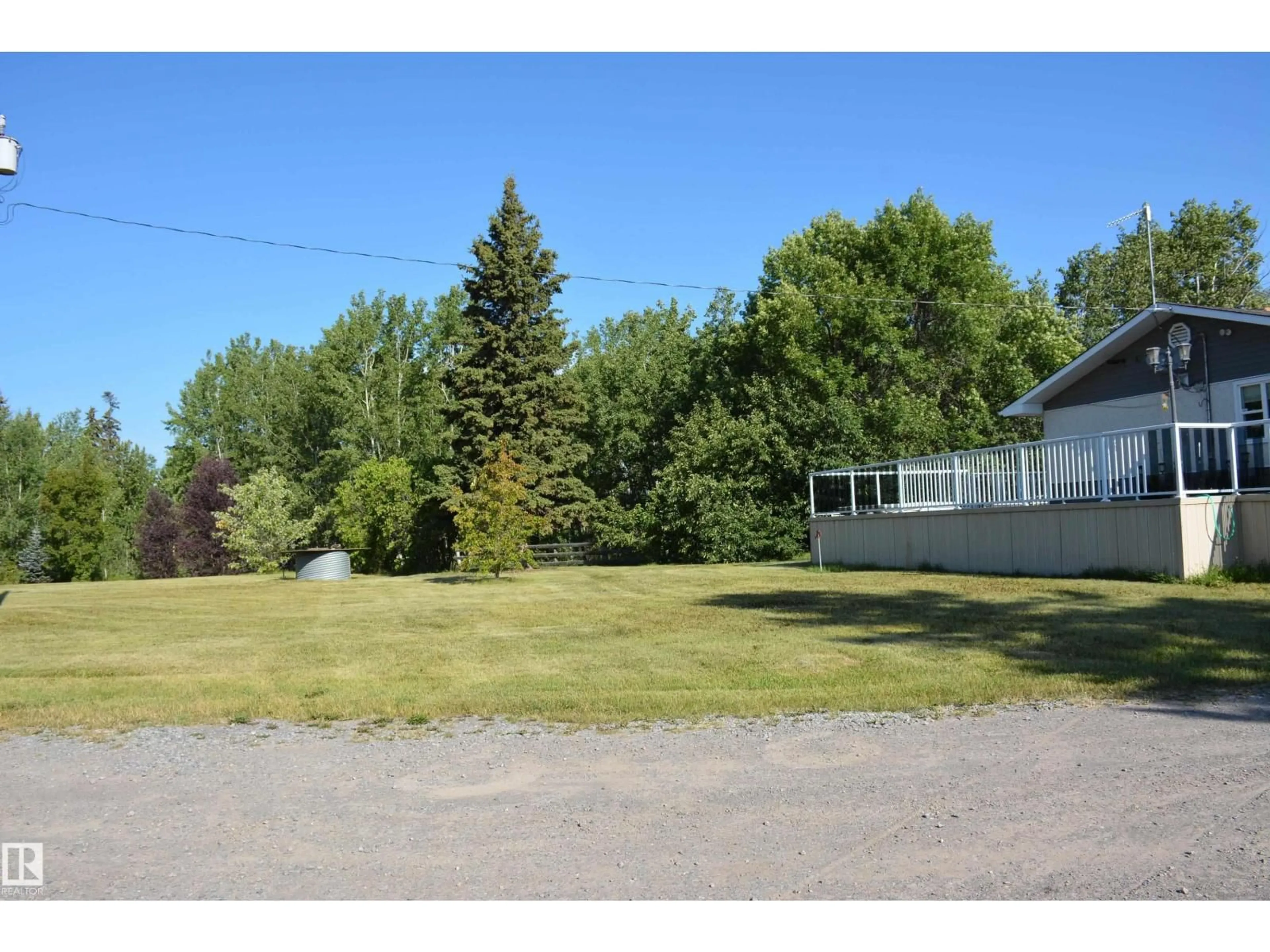 A pic from outside/outdoor area/front of a property/back of a property/a pic from drone, street for 56419 RANGE ROAD 20, Rural Barrhead County Alberta T0G0H0