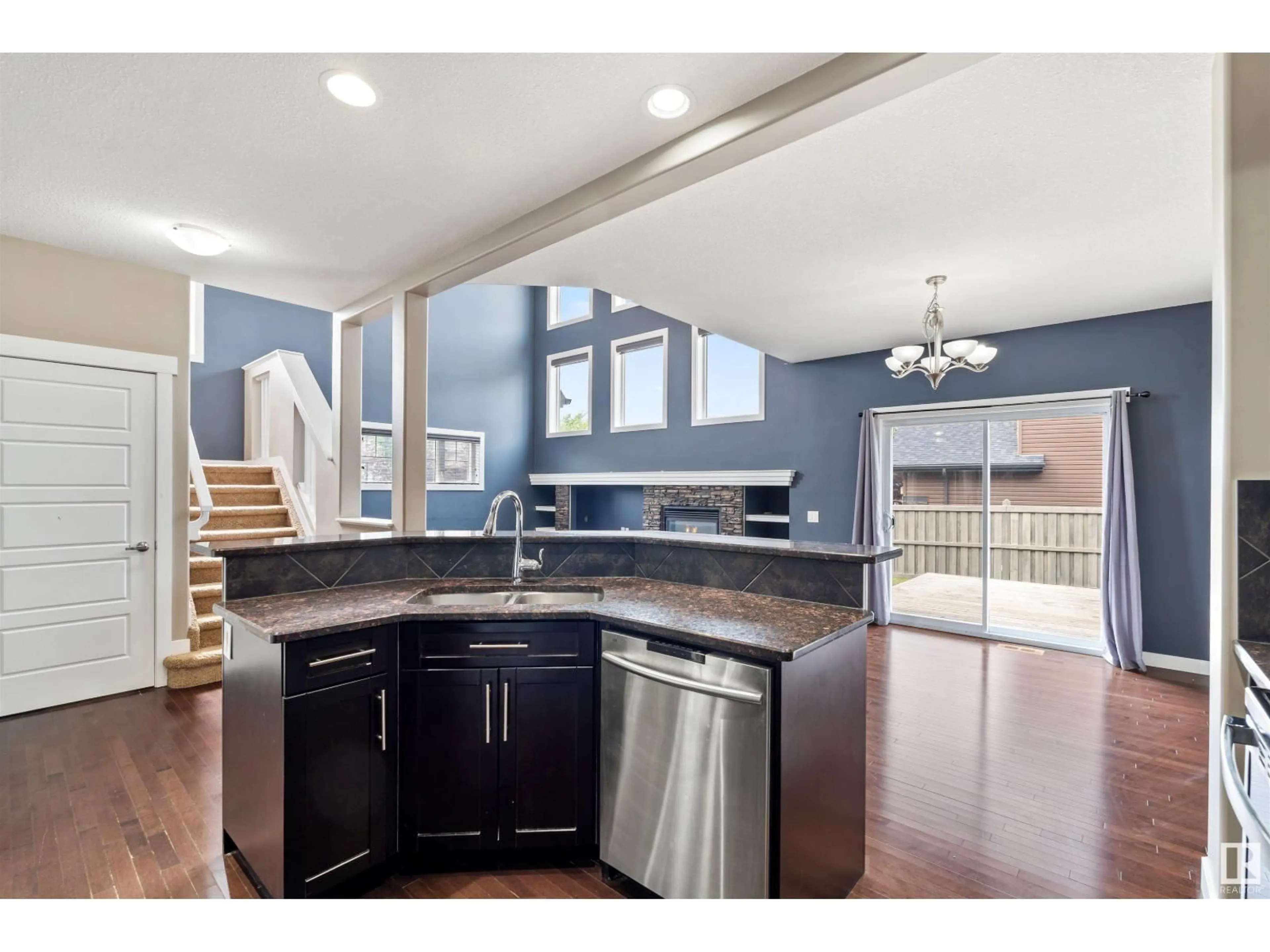 Open concept kitchen, unknown for SW - 988 175 ST, Edmonton Alberta T6W1Z8