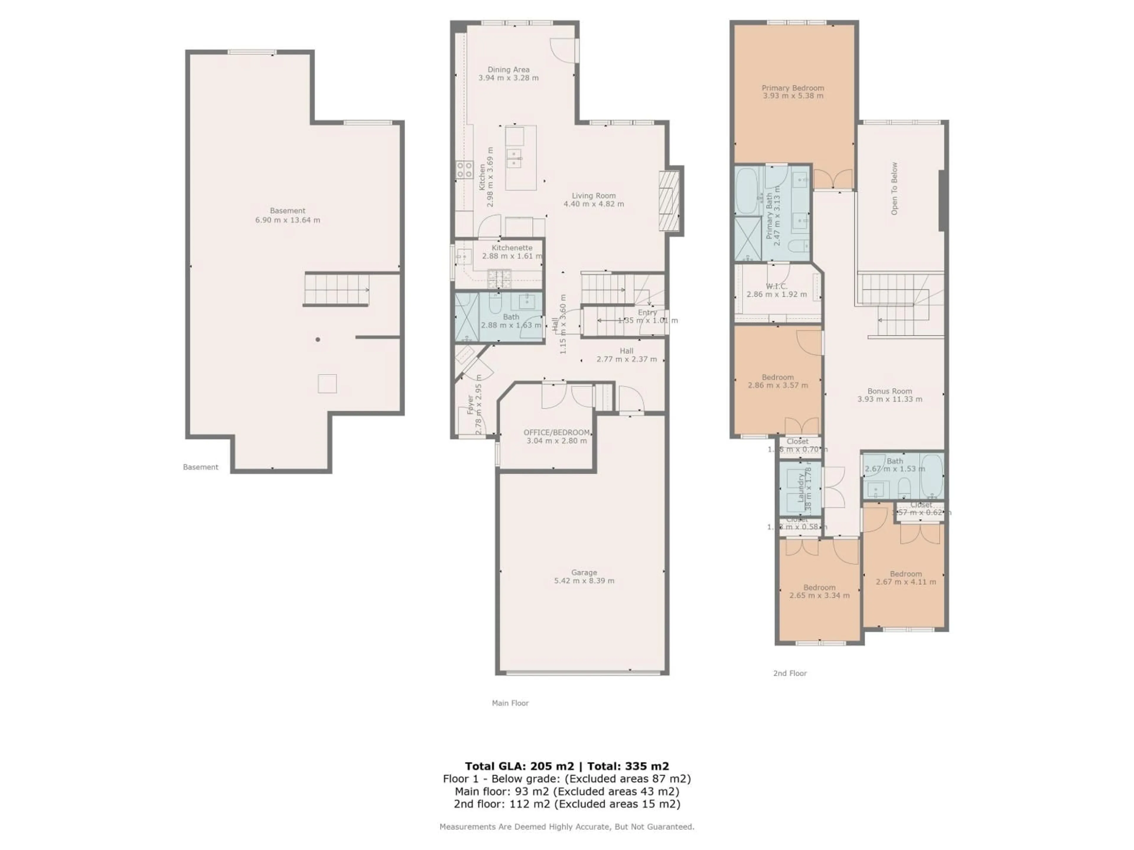 Floor plan for NW - 8824 183 AV, Edmonton Alberta T5Z0S8