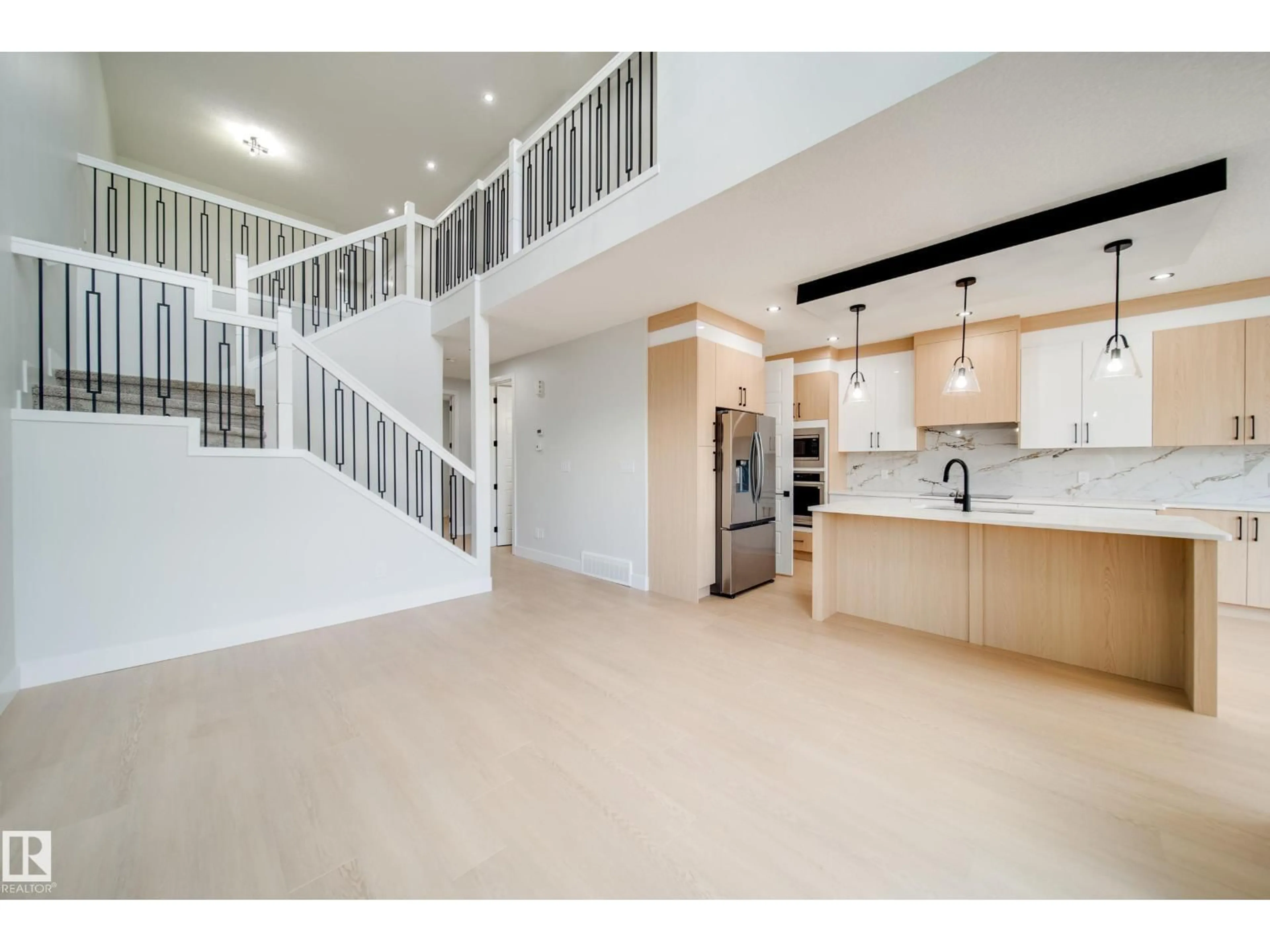Open concept kitchen, unknown for NW - 8824 183 AV, Edmonton Alberta T5Z0S8