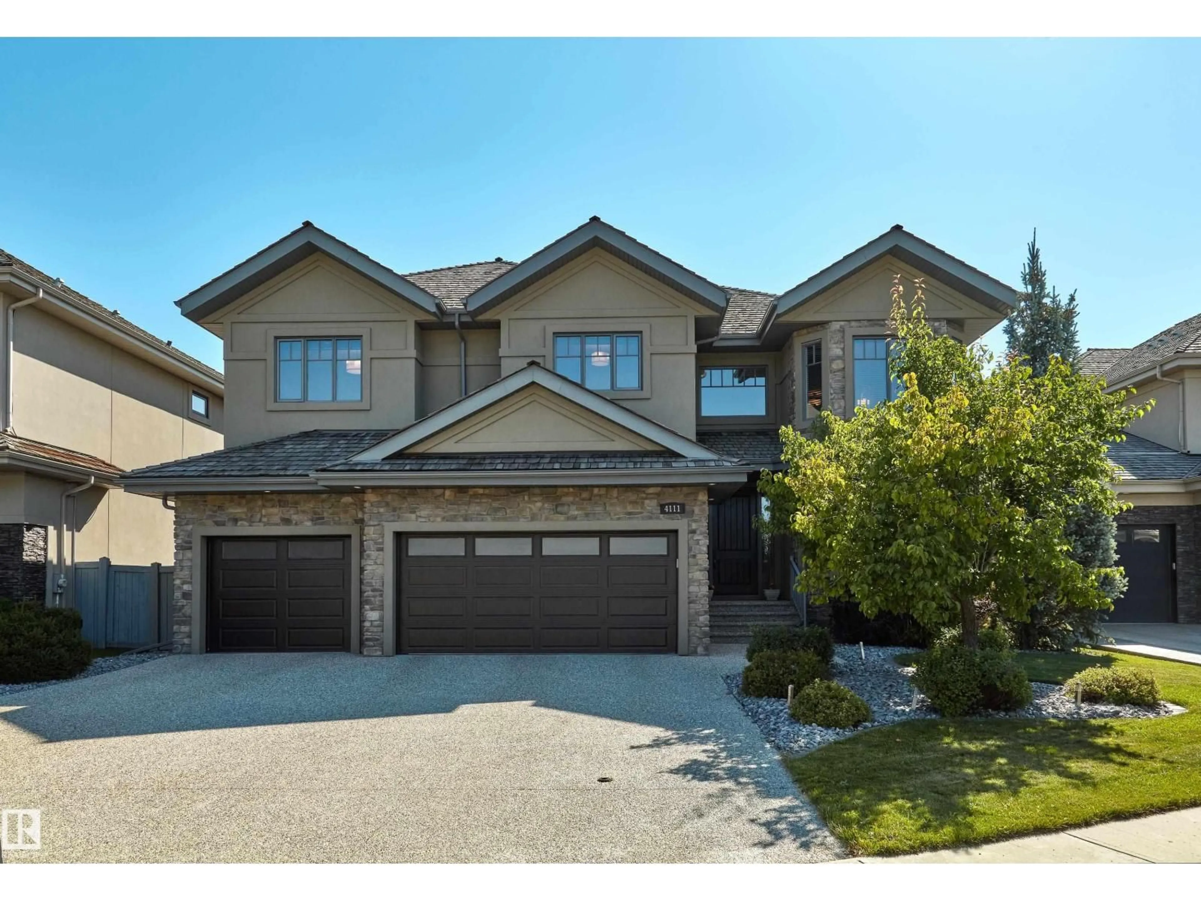 Home with brick exterior material, street for 4111 WESTCLIFF HEATH HE, Edmonton Alberta T6W0X9